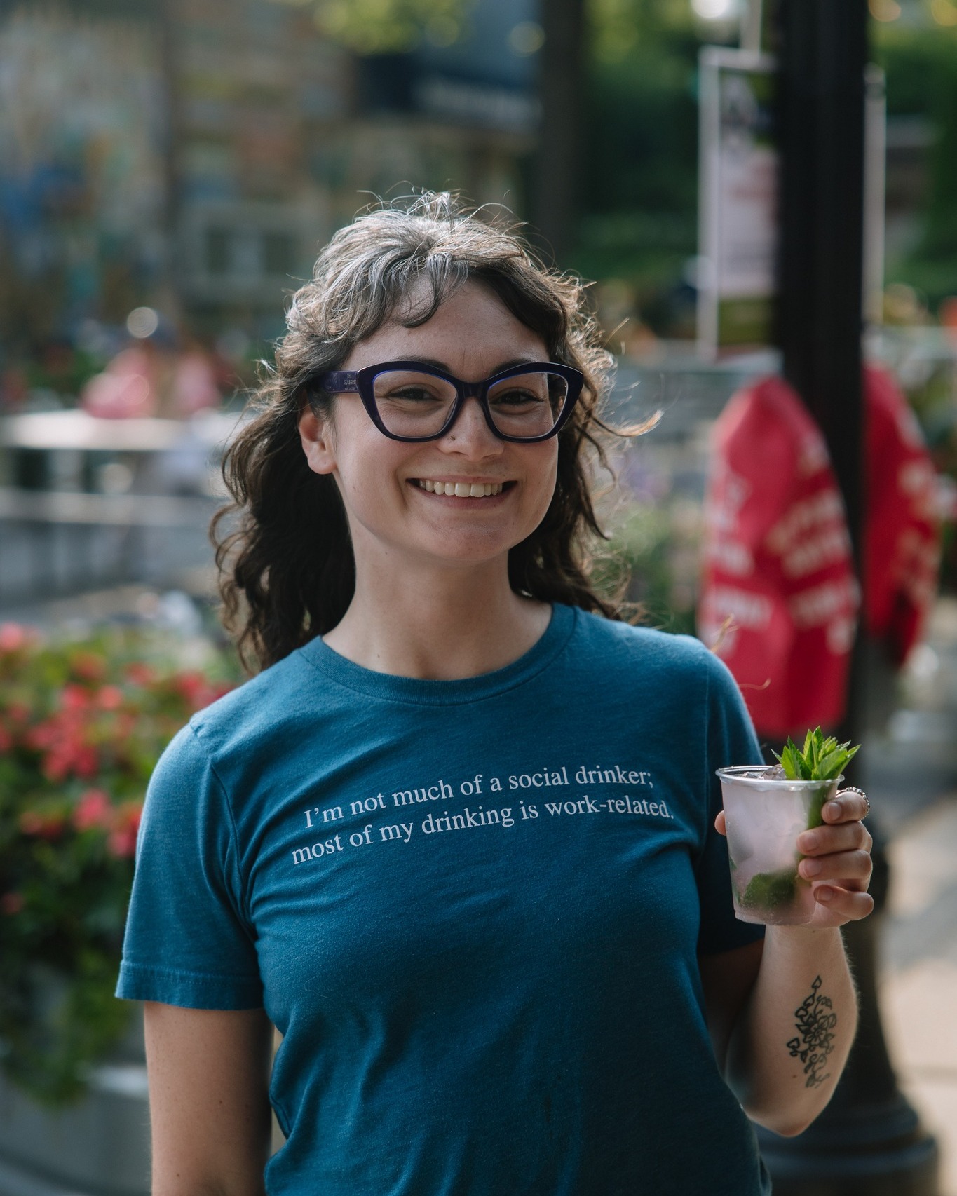 Enjoyed competing at tonight's @thepresscider Zero Proof Cocktail Competition at East End Social! @downtownstatecollege
Bellefonte native and Big Spring bartender Felicia Chico created a Blueberry Ginger Nomito using @taitfarmfoods Blueberry Shrub, lime juice, fresh basil, fresh mint, ginger beer, and club soda. Her creativity took home first place!
Thanks to The Press for hosting, and @tavern_restaurant for competing!
Did you miss this one? Let us know if we should do it again! ๐๐ผ