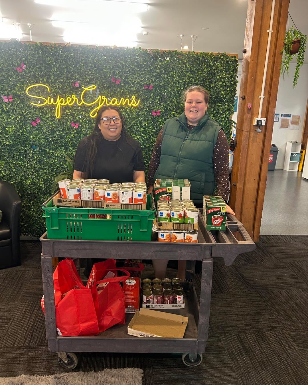 SuperGrans just launched their new campaign and I have joined TEAM BEANS 💪
They are low on stock and seeking donations of beans, spaghetti or other canned products.
Support this campaign by donating a can or hosting a can drive in your workplace. Better yet like and share their post so others know about it too 👀
SuperGrans Tairāwhiti Trust