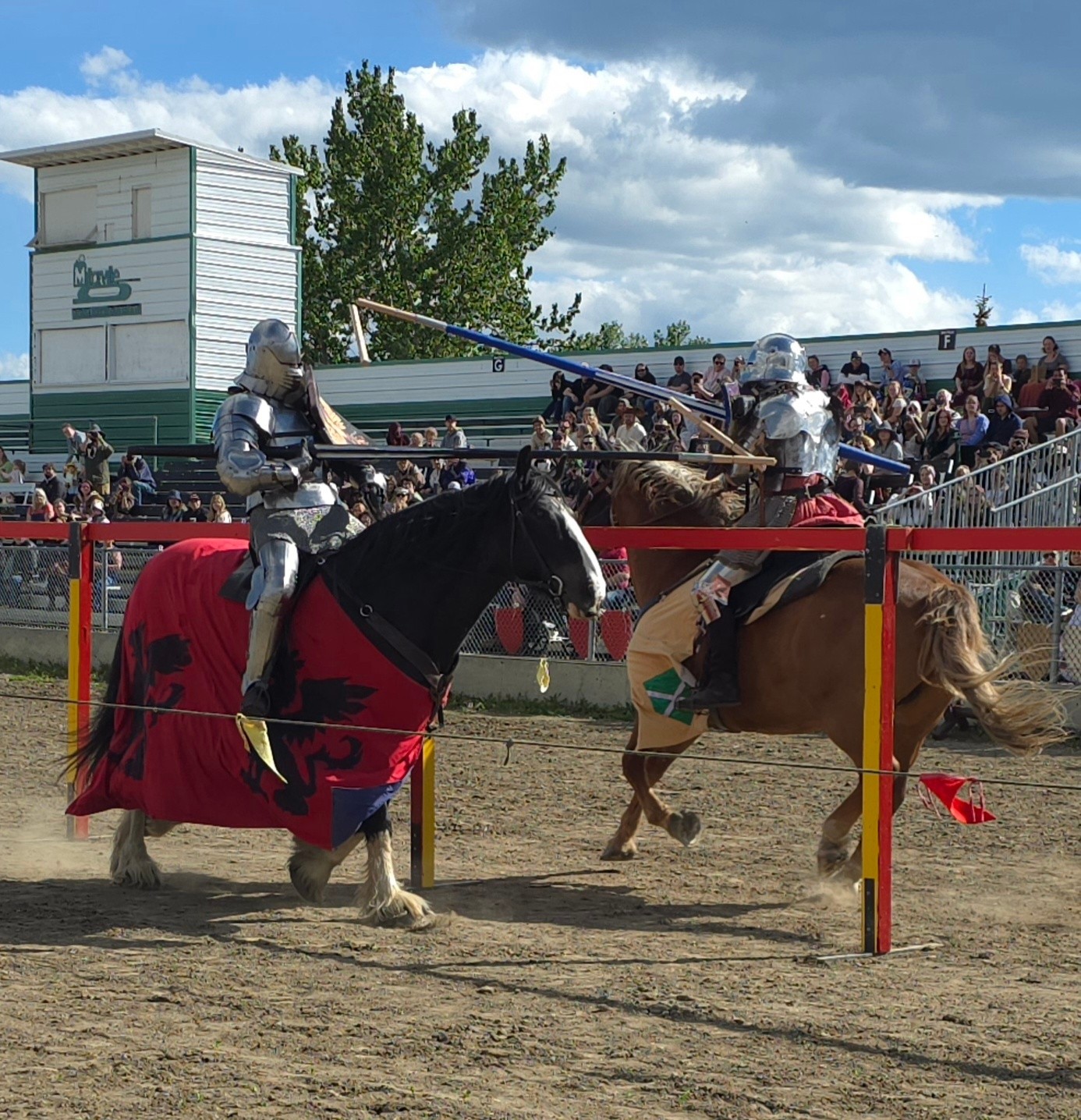 We are at the High River Medieval Faire all weekend! Rain or shine! At the High River Rodeo Grounds, 10-5.
Jousting at 11am & 4pm Saturday & 11am & 3pm Sunday
Skill At Arms 1pm Saturday & 12:30 pm Sunday
#STALC #jousting #horses ##SkillAtArms #highrivermedievalfaire