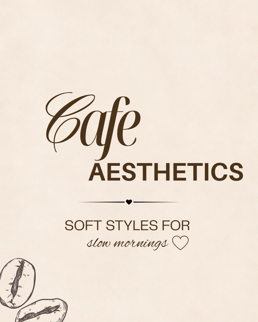 For the mornings that begin with coffee and end with compliments🤎