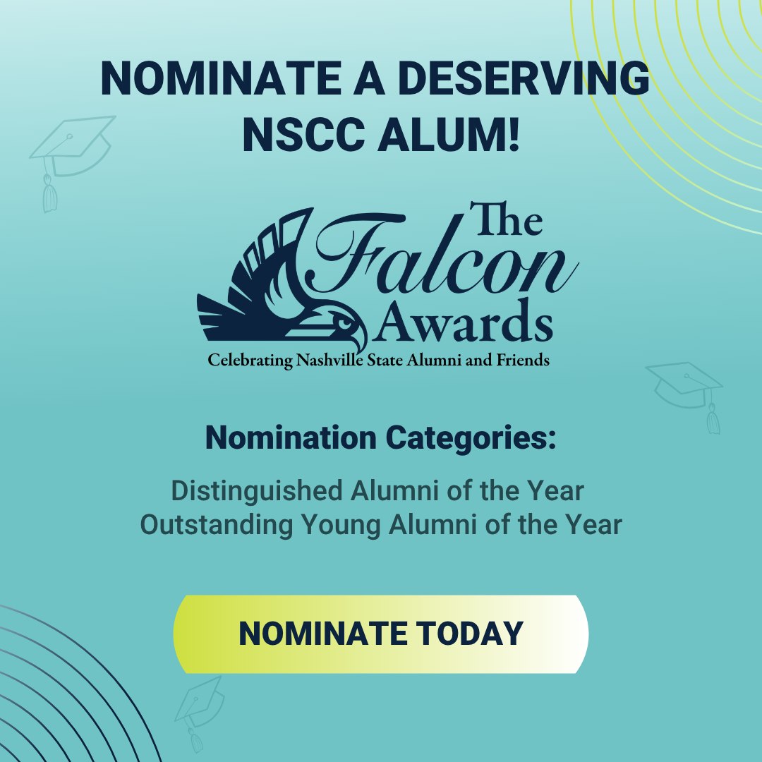 Only a few days left to nominate the incredible alumni in our community! 🎉
Know someone who deserves to be recognized as Distinguished Alumni of the Year or Outstanding Young Alumni of the Year? Now’s your chance to lift them up and share their story.
Submit your nomination by this Friday, July 3rd at the link in our bio 🔗We can’t wait to celebrate these amazing individuals!
#NashvilleStateAlumni #NSCCFoundation