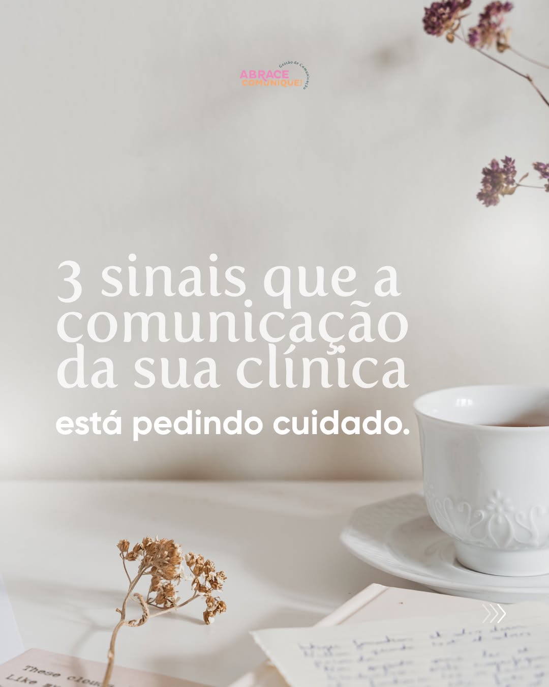 Quando a comunicação não tem padrão, o paciente sente. Mesmo que não saiba nomear exatamente o que está errado.
Ele simplesmente percebe quando2 algo não está claro. E a dúvida que fica é: será que posso confiar?
Ruído na comunicação não afasta só no momento. Distancia antes da próxima consulta, impedindo uma indicação e o retorno desse paciente.
Se você reconheceu algum desses sinais, o passo seguinte é simples e começa pela escuta: diagnóstico de comunicação!
Quer saber mais? Nos chame para conversar! Pode ser no direct ou no WhatsApp, o link está na bio!
#comunicaçãonaclínica #marketingemosaúde #gestãodeclínicas #abracecomunique #comunicaçãoquecura