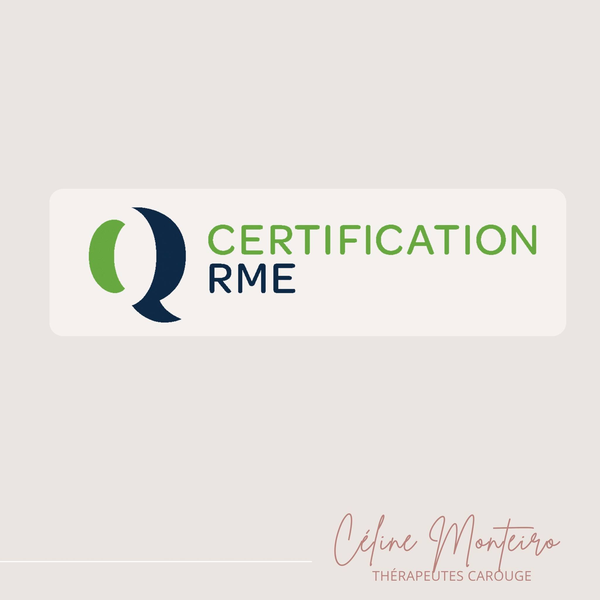 🍀Je suis maintenant reconnue RME, une étape importante pour continuer à vous accompagner avec précision, sécurité et bienveillance.
Merci pour votre confiance, chaque jour 💛