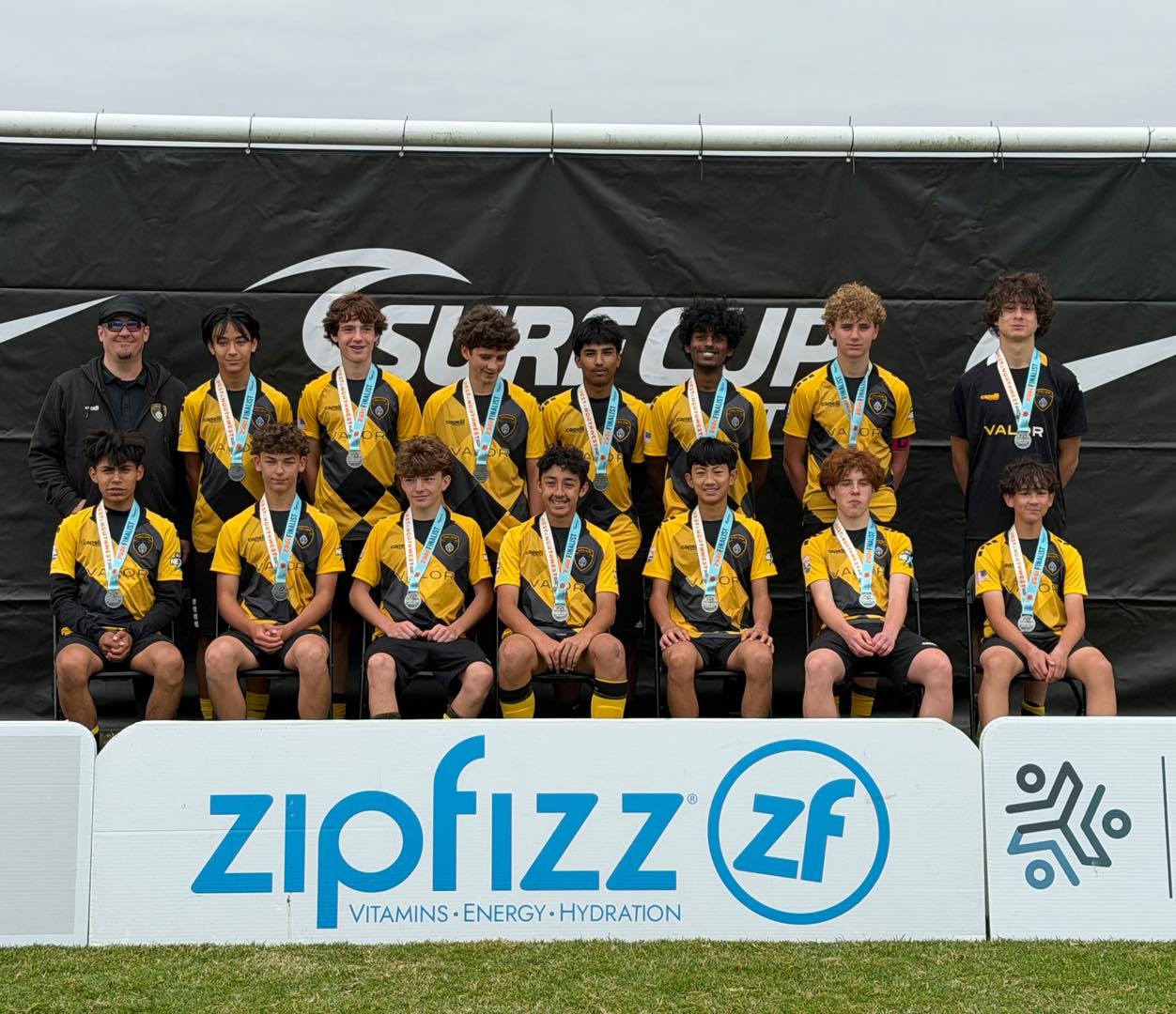Give it up for our BU16 ECRL team, the runners-up in the Surf Cup NW this weekend.
Way to battle hard, boys ๐ฅ #WeAreValor #ValorPride
