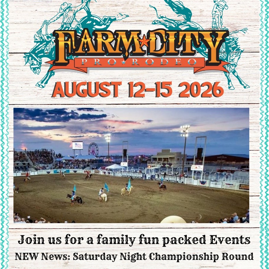 🔥 The countdown is on!
The Farm-City Pro Rodeo is back August 12–15, 2026, bringing four nights of PRCA rodeo action, family entertainment, and unforgettable memories to Hermiston!
🐂 World-class PRCA competition
⭐ NEW Saturday Night Championship Round
👨👩👧👦 Fun for the whole family
🤠 A tradition you won't want to miss
Whether you're a lifelong rodeo fan or attending for the very first time, there's nothing like the excitement of the Farm-City Pro Rodeo.
🎟️ Get your tickets today at: www.farmcityprorodeo.com
📞 Questions? Call 541-564-8500
Feel the ACTION. Experience the Tradition.
#FarmCityProRodeo #PRCA #HermistonOR #FeelTheAction #ExperienceTheTradition #TicketsOnSale