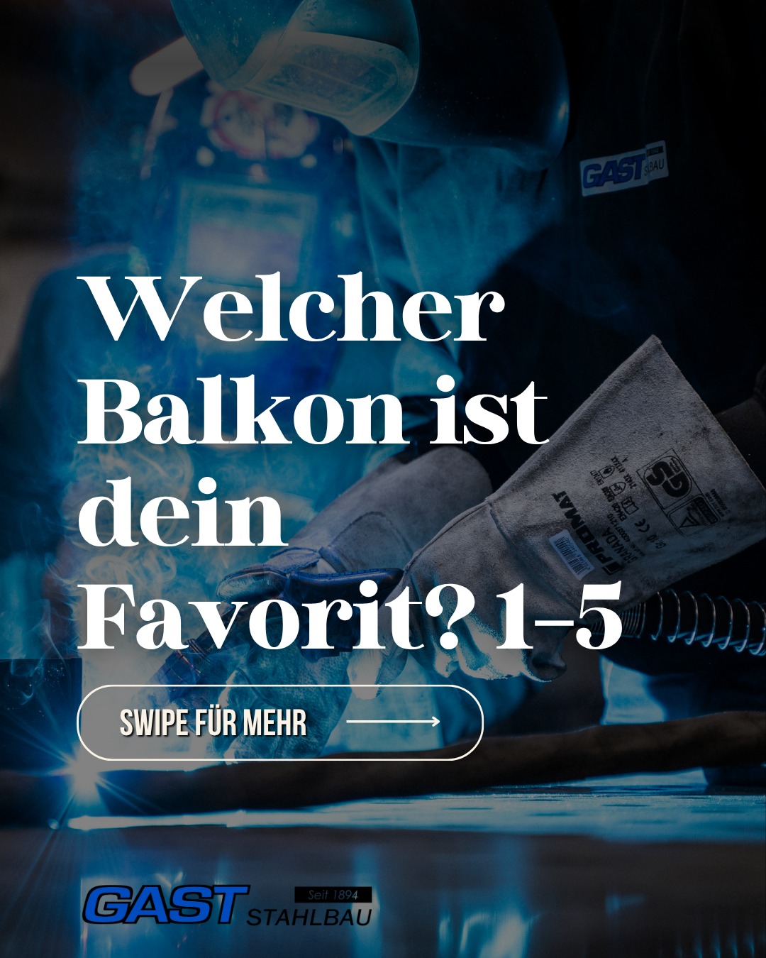 Die wichtigste Frage heute:
Welcher Balkon ist dein Favorit?
1️⃣ 2️⃣ 3️⃣ 4️⃣ oder 5️⃣?
Wir sind gespannt auf eure Meinung!
#teamgast #balkone