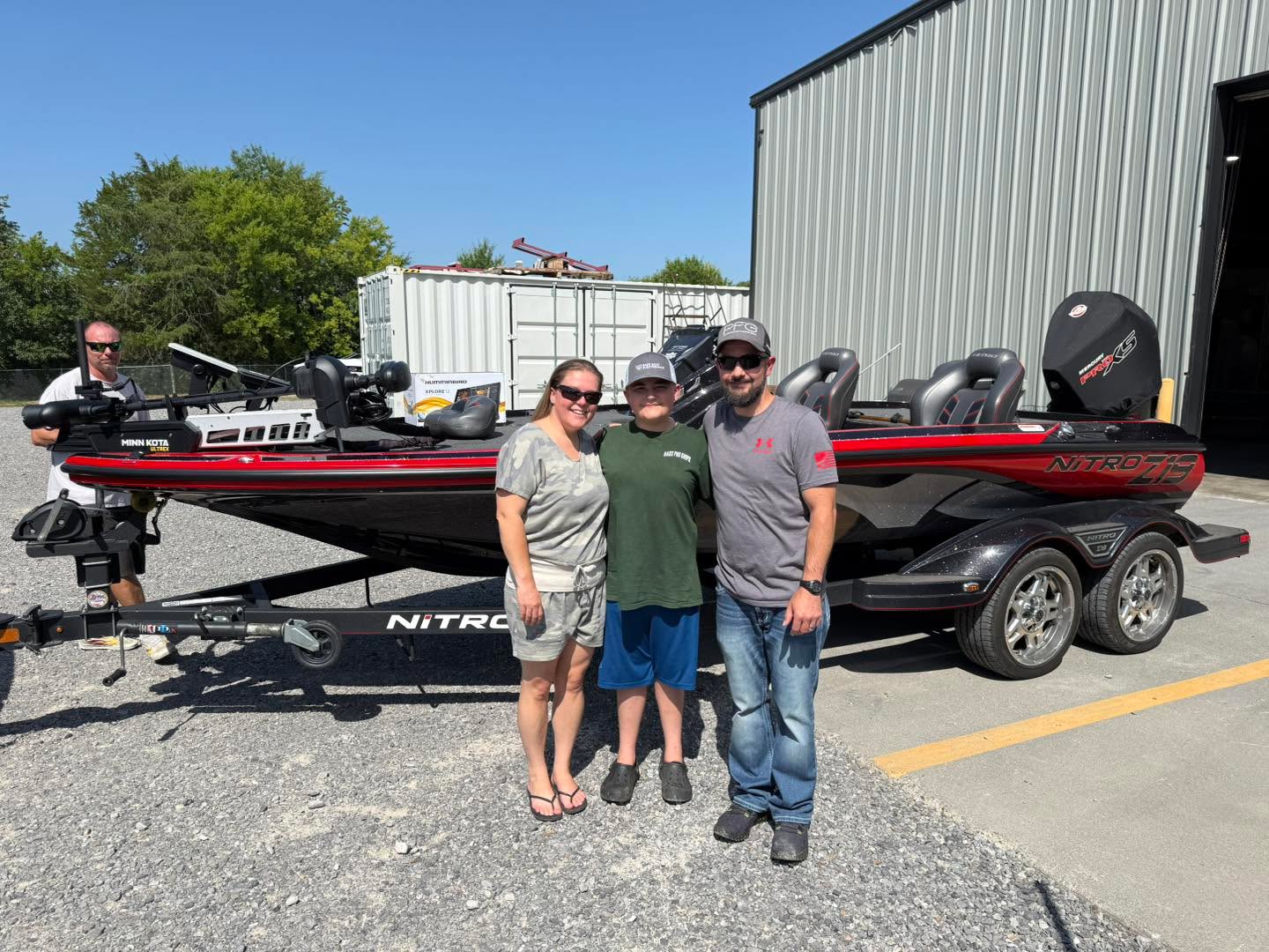 We love welcoming customers from all over! 🇺🇸
This sweet family made the trip from West Virginia to trust us with rigging their boat and we couldn’t be more grateful. They left with an incredible electronics package featuring both Humminbird and Garmin, ready to hit the water.
While our team was hard at work, they took the opportunity to check out the awesome local tackle shops in our area. 🎣
Thank you for making the trip and trusting Bass Boat Electronics with your boat. We hope you enjoy your new setup, and we can’t wait to see you back again!
📍No matter where you’re from, we’re here to help build the boat you’ve been dreaming about.
Not local, a night in a hotel is on us as well.
BassBoatElectronics.com