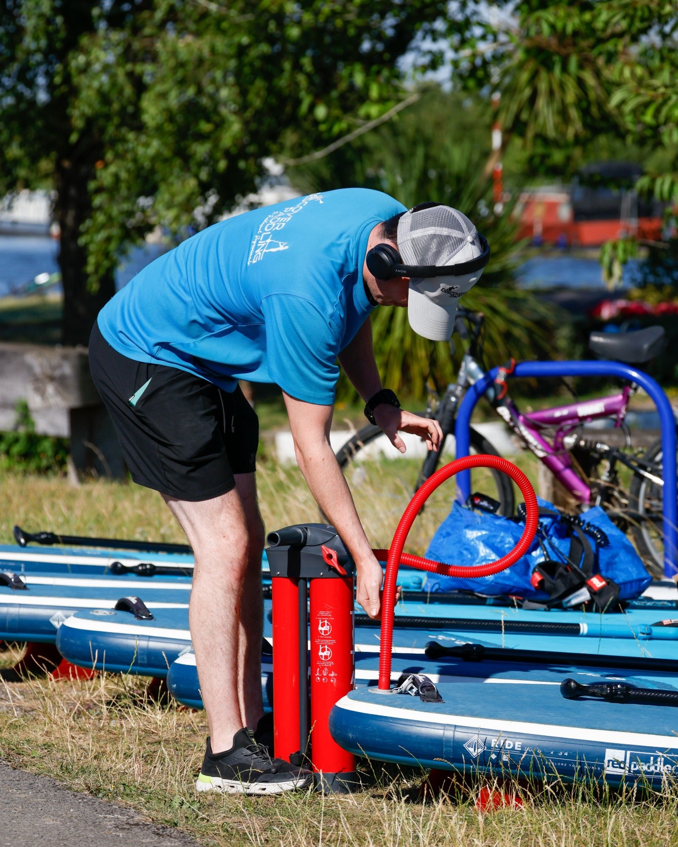 BTS: Taking care to ensure everything is right for you to join us on the waterโฝ๏ธ