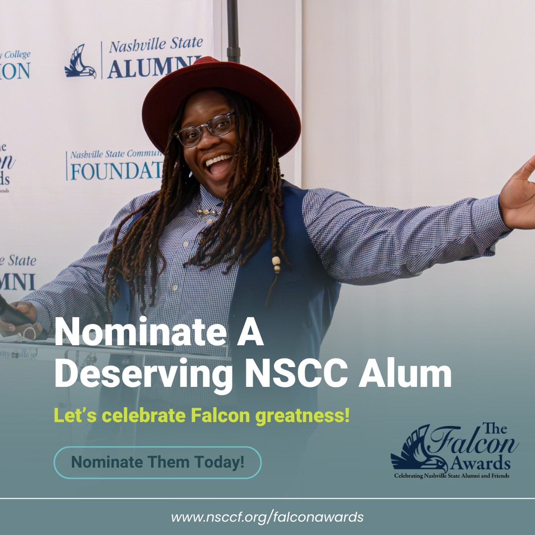 Last Call! ⏰ Help us celebrate the incredible accomplishments of our alumni. Nominate a deserving Alumni or Young Alumni award candidate today before nominations close! 🎓✨
Nominate at the link in our bio!
#NashvilleStateAlumni #NSCCFoundation