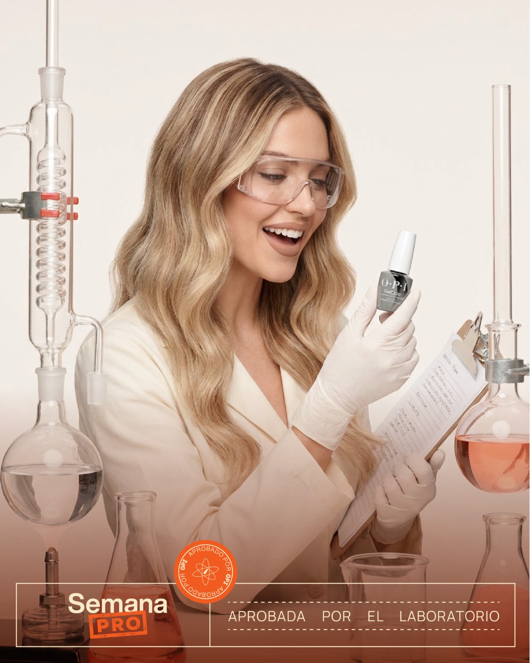 IA CAMPAIGN para OPI LATAM
Creamos Semana PRO bajo una estética científica y de laboratorio aplicada al universo de las manis, desarrollando un key visual y una serie de imágenes generadas con IA.