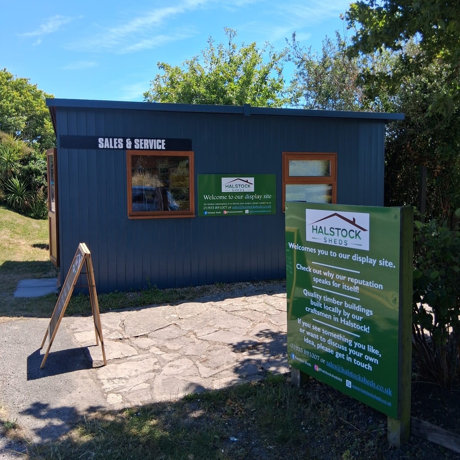 Have you checked out our display site in Weymouth at Goulds garden centre?
🌞Throughout the summer, a member of the team will be there most Thursdays & Fridays. 🌞
Call us beforehand to double check!
📞01935 891007