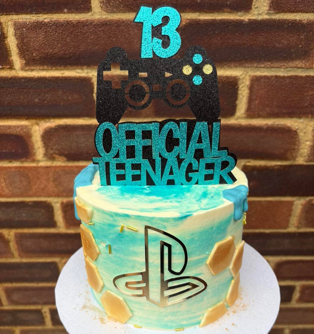 🎮🩵 Level 13 unlocked! This PlayStation-inspired birthday cake is the perfect way to celebrate a gamer officially becoming a teenager 🎂✨
#PlayStationCake #GamingCake #OfficialTeenager #Level13Unlocked #13thBirthday #TeenBirthday #BirthdayCake #CustomCake #ButtercreamCake #GamerLife #PlayStation #CakeDecorating #CakesOfInstagram #BirthdayCelebration #SweetCreations