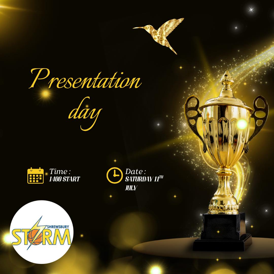 We’re looking forward to celebrating the 25/26 season this Saturday.
Make sure you’re there to celebrate the club and individual achievements.
#shrewsburystorm #basketballfamily🏀❤️ #MoreThanJustAClub #shrewsbury
