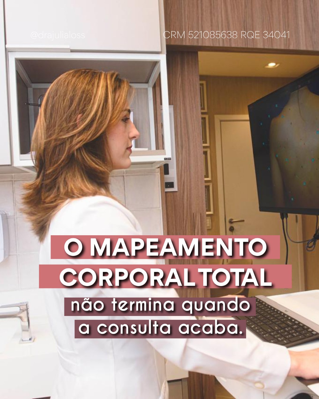 Após o exame, cada lesão é reavaliada cuidadosamente durante a elaboração do laudo.
As principais são descritas, as que merecem atenção são destacadas e, quando necessário, a retirada é indicada.
Todo esse registro fica armazenado para permitir um acompanhamento preciso ao longo do tempo.
É esse cuidado nos detalhes que faz a diferença.
Dra. Júlia Lóss - Médica dermatologista Oncológica
CRM 5201085638 RQE 34041
#dermatoscopiadigital #mapeamentocorporaltotal #fotofinder #melanoma #MapeamentoCorporalDigital #Dermatoscopia