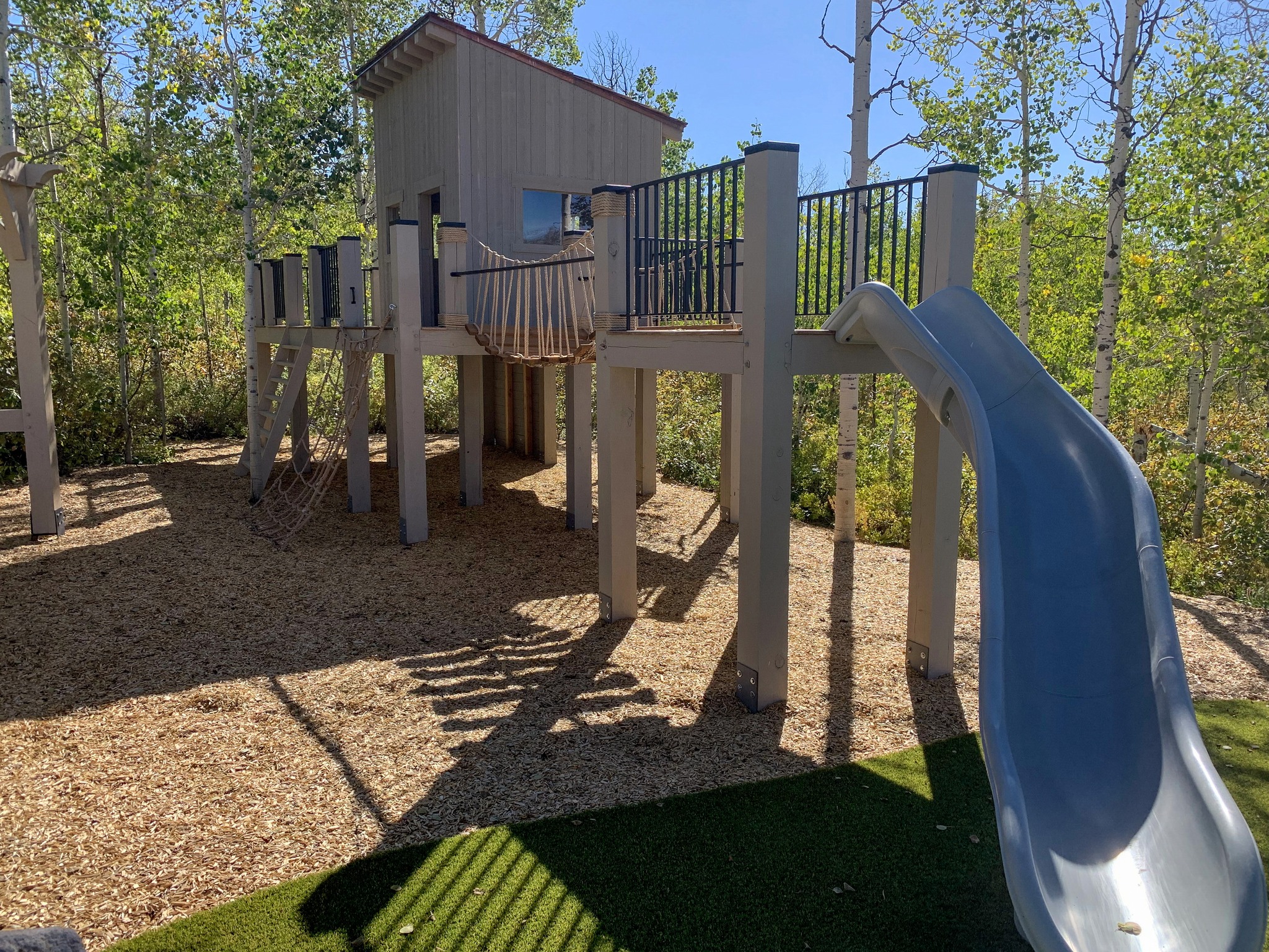 This was a pretty unique project we had the chance to be part of. We loved helping bring this custom playset to life with railing details that added both safety and style, creating a space where memories can be made for years to come.
#railing #metaldesign #fabrication #smallbusiness #architecture #metalfabrication #welding #metal #metalrailings #outdoorrailings #custom #customrailing #americaneaglewelding