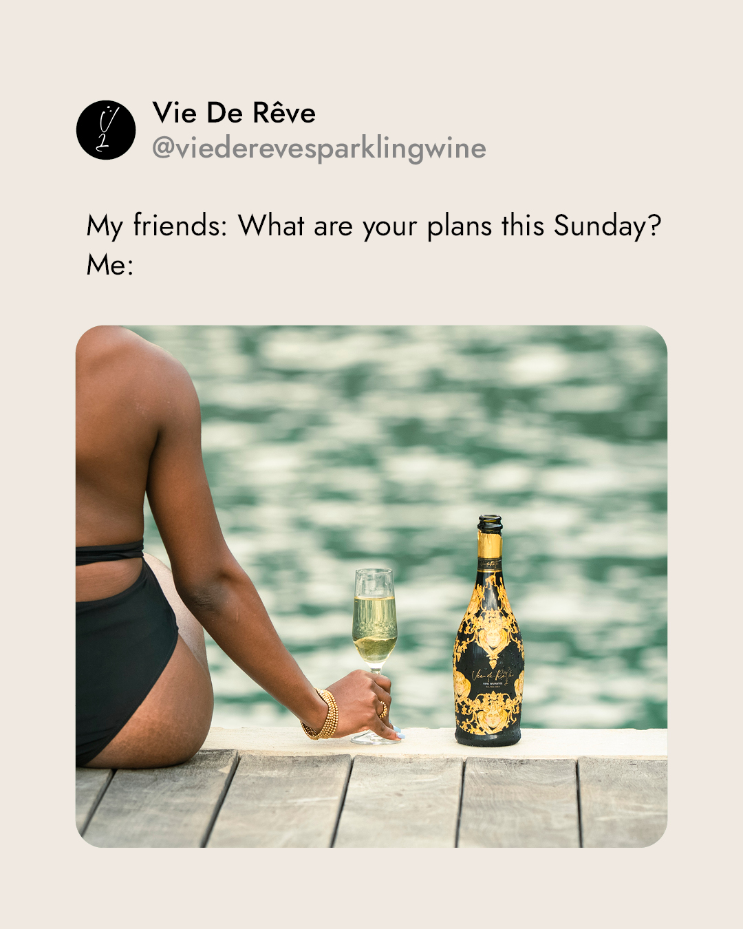 Plans? Fully booked. 🗓️🥂
#VieDeRêve #summer