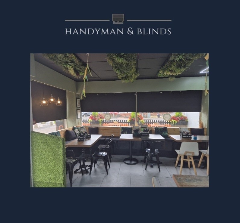 ⭐️HELPING THE COMMUNITY⭐️
We recently fitted some new blinds at The Wall Heath Coffee Co.
We think you'll agree that they look stunning! The striking black is a lovely contrast to the calming green.
We are thrilled that it has improved the use of your space providing ample shade for hungry customers.
Wall Heath Coffee Co is a fantastic place to grab a hot or cold beverage, a delicious sweet treat or a savory Cypriot delight. It is our favourite!
#blinds #wallheathcoffeeco #friendssupportingfriends