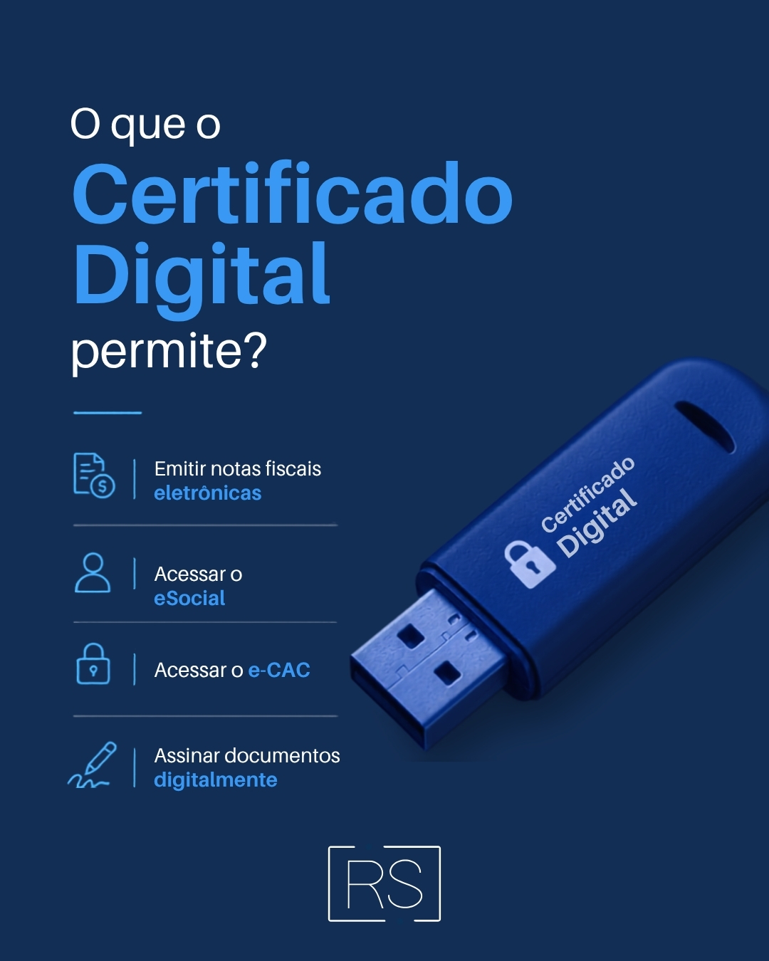 O Certificado Digital é indispensável para diversas rotinas fiscais, contábeis e jurídicas da empresa.
Com ele, é possível acessar o eSocial e o e-CAC da Receita Federal, emitir notas fiscais eletrônicas, assinar documentos com validade jurídica, elevar a conta Gov.br ao nível Ouro e proteger informações por meio de criptografia.
A Real Sistema realiza a emissão e a renovação de certificados digitais para CPF e CNPJ, no modelo A1, oferecendo suporte durante todo o processo.
Conte com nossa equipe para uma emissão prática, orientação técnica e acompanhamento do início ao fim.
📍 Av. Paraná, 485 – Centro, BH
📞 (31) 2103-4141
🌐 www.realsistema.com.br
#realsistema #certificadodigital #esocial #ecac #contabilidade #empresas
