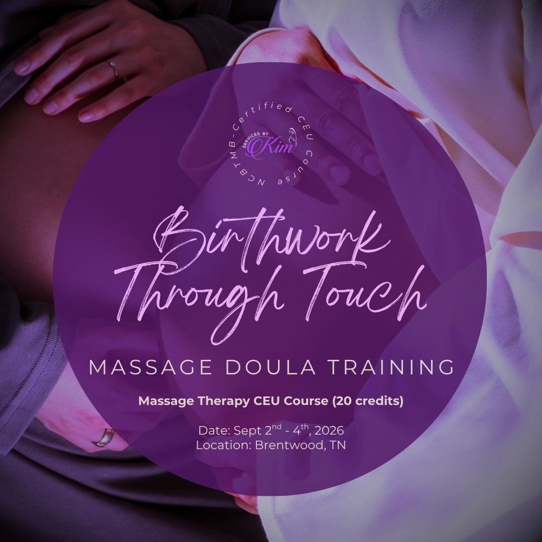 ATTENTION LMTs — this one is special.
If you’ve ever felt the call to support women in a deeper way — beyond just muscles and tissue — this course speaks to that part of you that knows care is holistic.
Birthwork Through Touch (20 CE, Live) isn’t your average CEU. It’s a dive into intentional, informed, heart-centered support for birthing people, blending technique with presence, empowerment, and respect for the sacredness of birth.
You’ll come away with:
• Real, usable hands-on strategies
• Tools to better support labor comfort
• Confidence in your role as a birth-oriented practitioner
• Knowledge that feels practical — not just theoretical
This course honors both the science and the soul of birth work. It’s for the therapist who isn’t just offering a service — but a support system.
If you want to elevate your practice, expand your impact, and walk beside women with skill + compassion, this is the course to explore.
👉 Full details and registration on the website.
https://cumberlandinstitute.coursestorm.com/course/prenatal-massage-rejuvenation-for-the-mothers-c8435