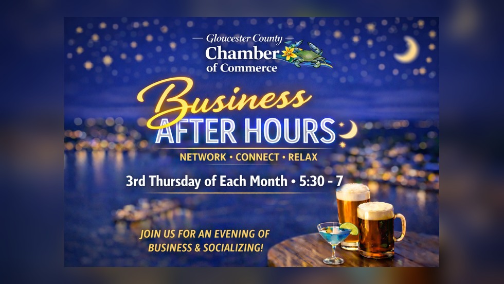 🤝 Join Us for July Business After Hours at Chesapeake Bank!
Take a break from the workday and join fellow Chamber members for an evening of networking, conversation, and community!
Whether you're looking to make new business connections, catch up with familiar faces, or learn more about what our local business community has to offer, Business After Hours is the perfect opportunity to connect in a relaxed setting.
📅 Thursday, July 16, 2026
🕠 5:30 PM
📍 6793 George Washington Memorial Hwy, Gloucester, VA
Enjoy an evening of great conversations, new connections, and building relationships that help strengthen our local business community. Chamber members, guests, and anyone interested in learning more about the Gloucester County Chamber are welcome!
💼 Bring your business cards, invite a colleague, and come grow your network!
👉 RSVP on the event page and let us know you're coming.
We look forward to seeing you there!
#GloucesterCountyChamber #BusinessAfterHours #Networking #SupportLocal #GloucesterVA #CommunityConnections #GrowTogether