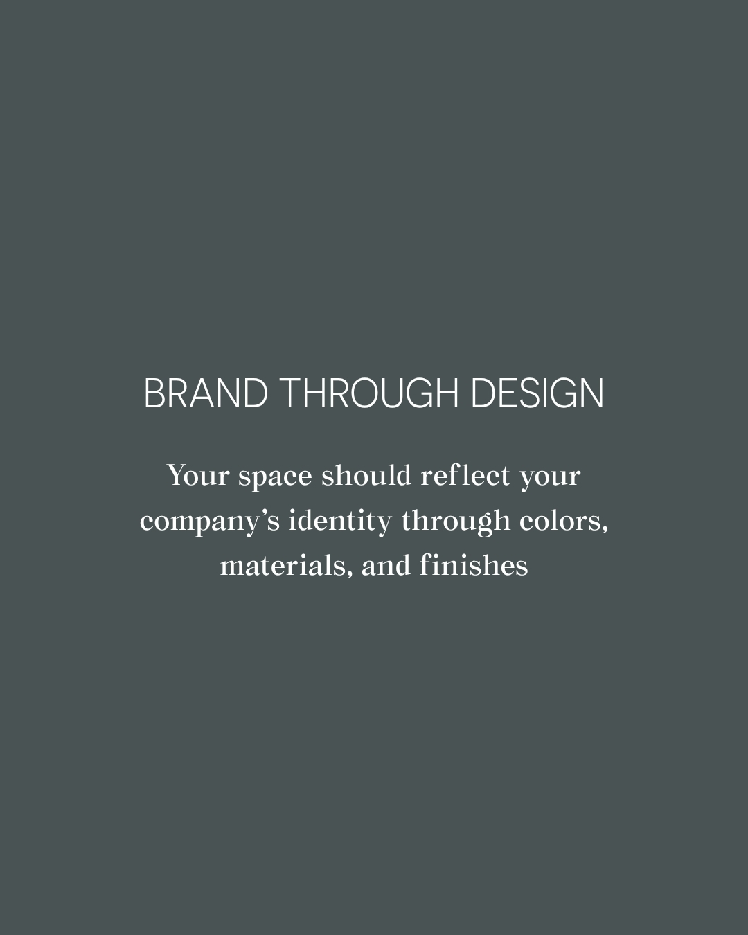 ✨ Design Tip Tuesday | Brand Through Design
Your space is one of the first things people notice about your business. Make sure it tells the right story.
Thoughtful design goes beyond aesthetics; it reinforces your brand from the inside-out, creates a memorable customer experience, and leaves a lasting impression. From your color palette and finishes to furniture and lighting, every design choice should reflect who you are as a company.
Whether you're designing a new office, retail space, or restaurant, your environment should work just as hard as your brand does.
#DesignTipTuesday #CommercialDesign #InteriorDesign #Architecture #BrandIdentity