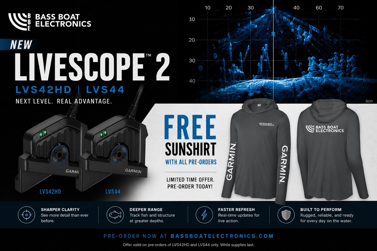 SHOP NOW:
https://www.bassboatelectronics.com/online-store/Garmin-Livescope-&-Accessories-c174896101