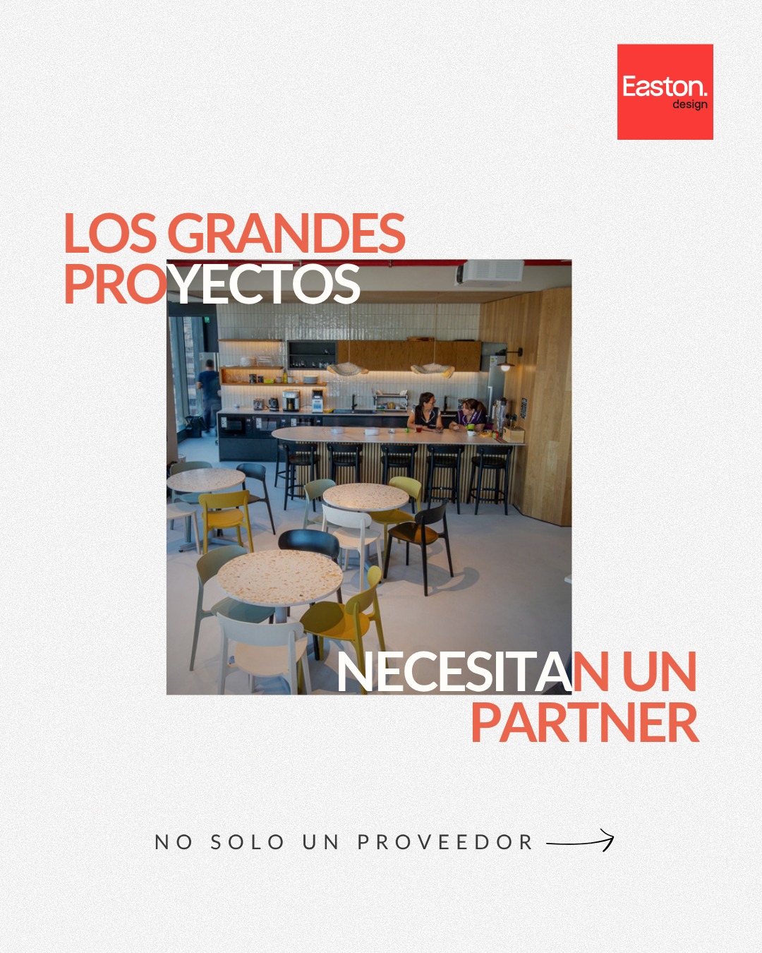 La confianza no se promete, se demuestra con capacidad de ejecución. Acompañamos a las grandes empresas con un modelo integral de planificación e instalación profesional. Easton Design: el respaldo que tu proyecto necesita.
#EastonDesign #ProyectosCorporativos #DiseñoOficinas #PartnerEstratégico