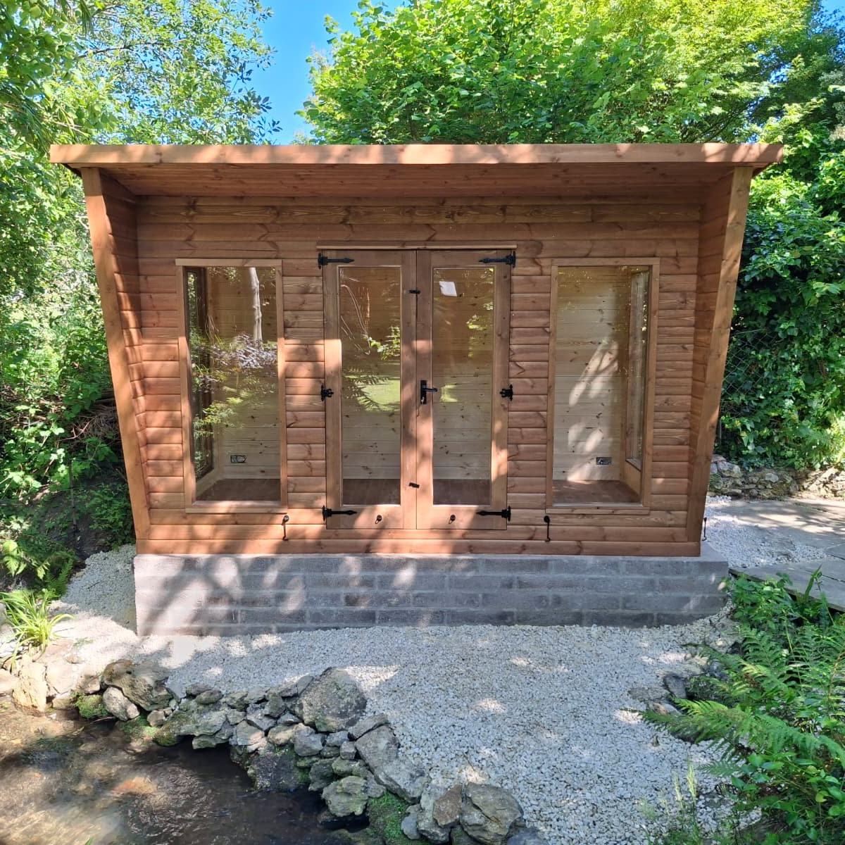 12' by 6' Pent Summerhouse in Log lap
2' Canopy
Opening windows
Membrane
Insulation
Internal cladding
On a bearer base with skirting
Great job team!👏
📞01935 891007
📨sales@halstocksheds.co.uk
🌐https://www.halstocksheds.co.uk/pent-summerhouses