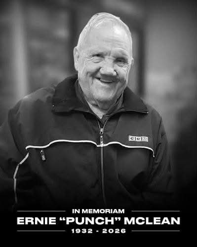 Today is Ernie “Punch” Maclean’s celebration of life. Regrettably I won’t be there live cause I’m on the road but I am there in spirit.  Here is to the great life of a man that influenced many hockey players, fans, was one of the most legendary coaches of all time  and even a better human. RIP Ernie🙏