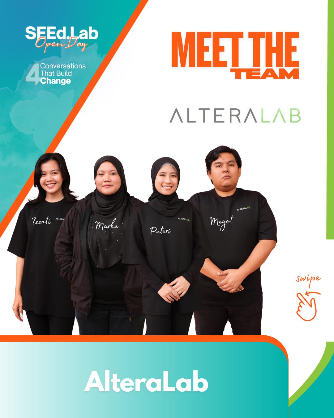 โWhat if growing older didn't mean giving up the activities you love?
Meet AlteraLab, a venture helping seniors stay active, independent, and connected through gamified corrective exercises and community engagement.
As Malaysia's ageing population continues to grow, AlteraLab is making healthy ageing easier, more accessible, and more enjoyable for older adults.
๐
SEEd.Lab Open Day
๐๏ธ 24โ25 July 2026
Come meet the team and discover how they're helping seniors move with greater confidence and live independently for longer.