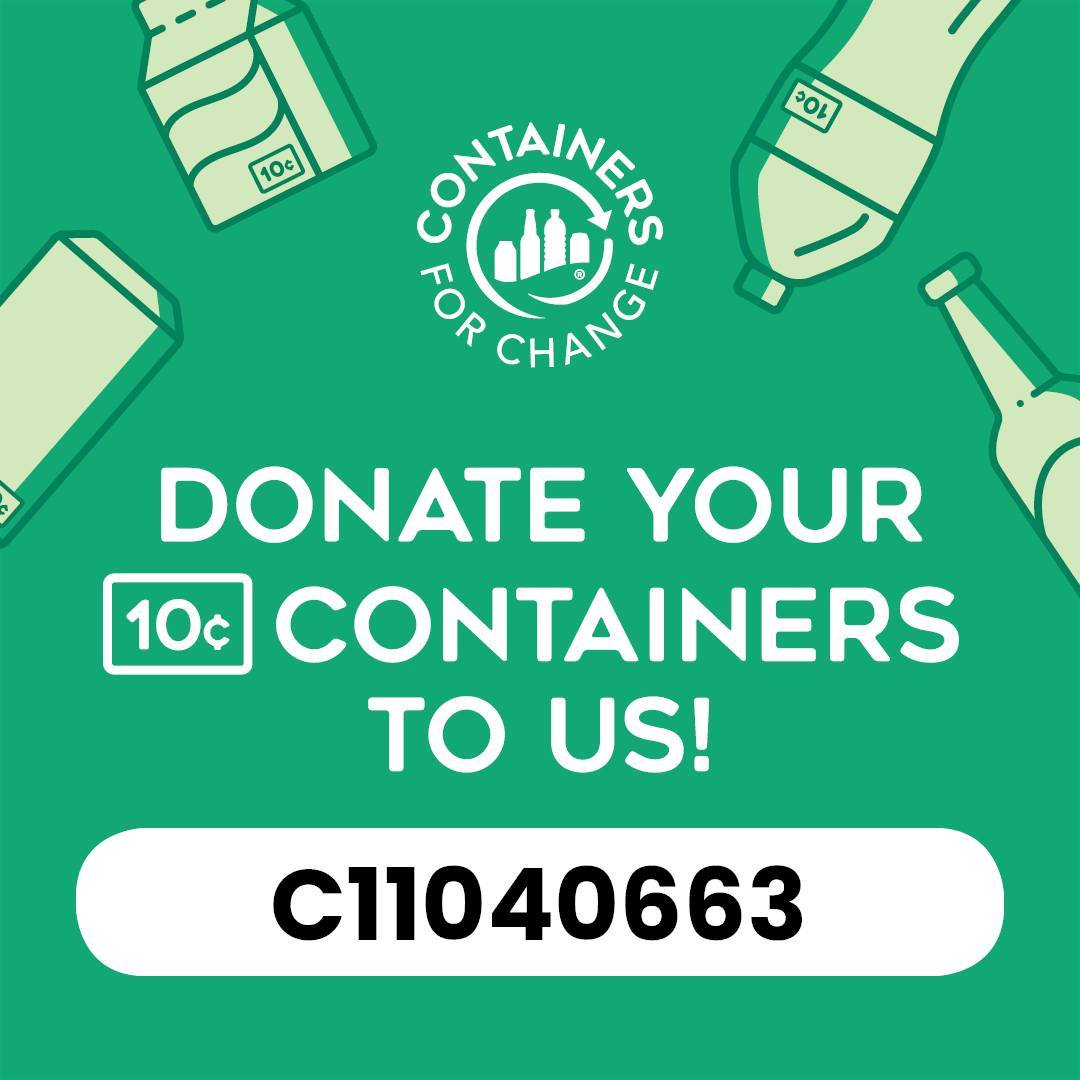 Collecting 10c containers? Use our code to donate your refund to the toy library and help us work towards our goal to purchase new outdoor toys. You can also drop off your containers to the Coolbellup library for one of our team to process. To say thanks, we're bringing back the bonus - each bag dropped off equals 1 FREE week. Please let one of our librarians know you've made a donation so they can update SETLS.