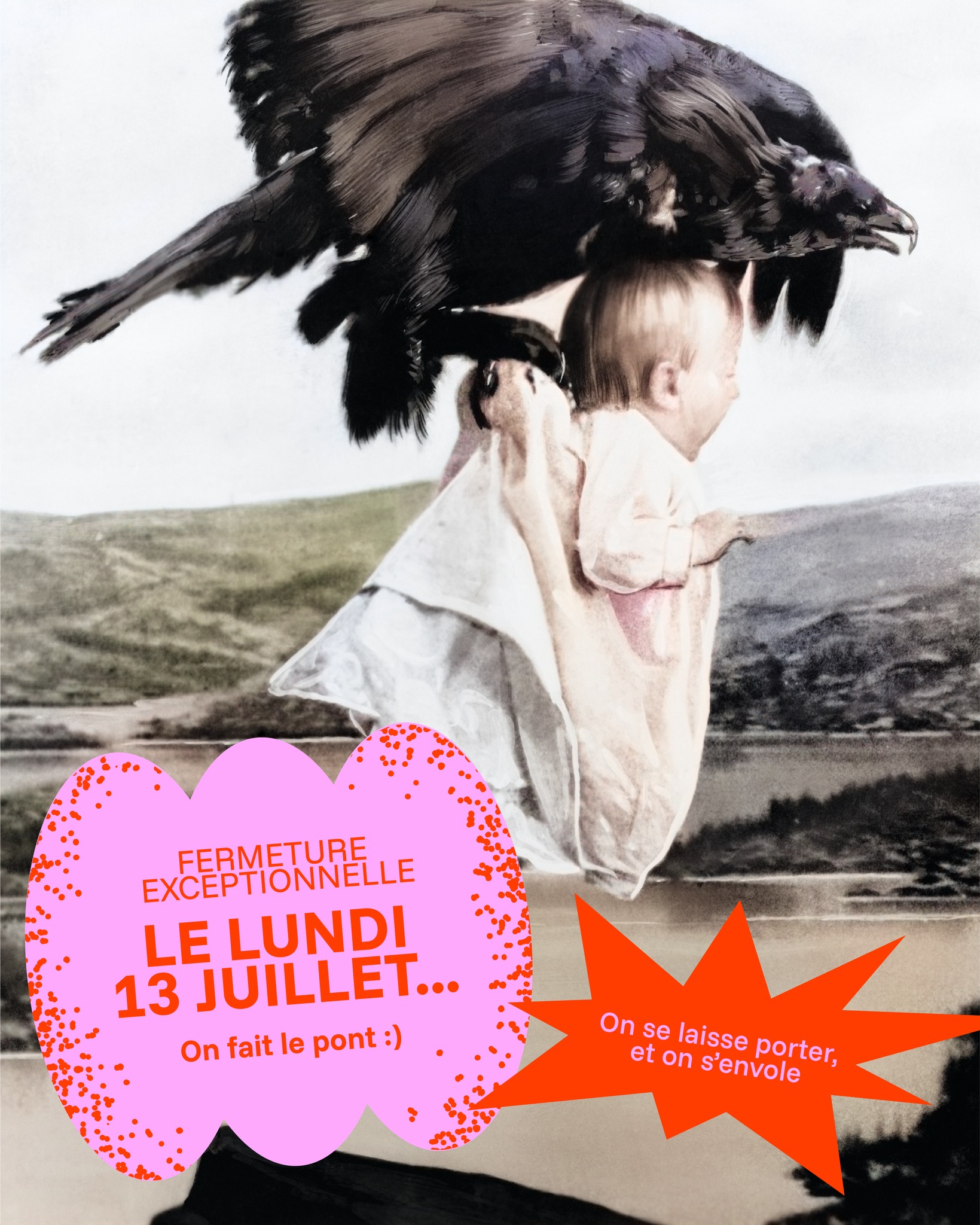Réouverture mercredi 15 Juillet ! 😉 🧡