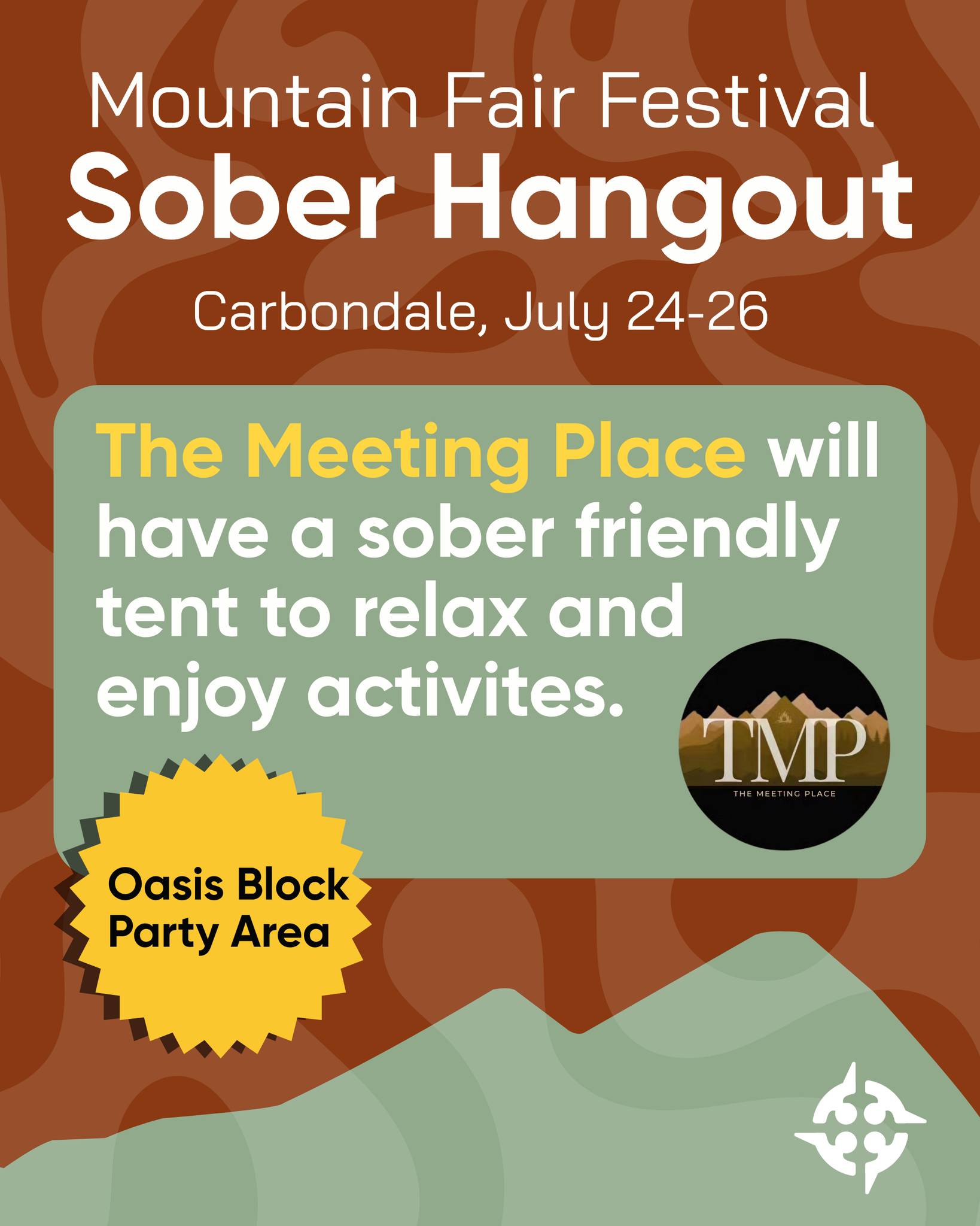 It’s summer, which means it’s festival season.
Festivals can be overwhelming, especially when you're trying to stay in a positive recovery environment. But don’t let your sobriety hold you back from the fun!
@meetingplacecarbondale will have a Sober Tent at Mountain Fair, taking place in Carbondale from July 24–26, offering a space to relax, recharge, and have fun in a substance-free environment.
Find more local recovery resources and tips at communitycompass.co/resources.
#FestivalSeason #MountainFair #UpInTheSky #Recovery #MentalHealth #PeerSupport #Eagle #Silverthorne #Breckenridge #Frisco #Aspen #GlenwoodSprings #Basalt #Leadville #Vail #Carbondale #Edwards #Avon #Silt