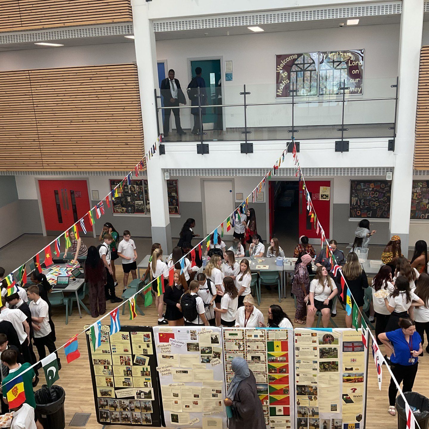 Culture Day 2026 is in full swing! Staff and students have come together to celebrate the rich diversity of cultures across our school community through a vibrant programme of food tasting, assemblies, fashion shows, music, and art. It has been a wonderful morning so far with fantastic opportunities to learn about, appreciate, and celebrate the traditions and heritage that make our community so unique.
#lovelearnlead #putstambrose1st #CultureDay2026