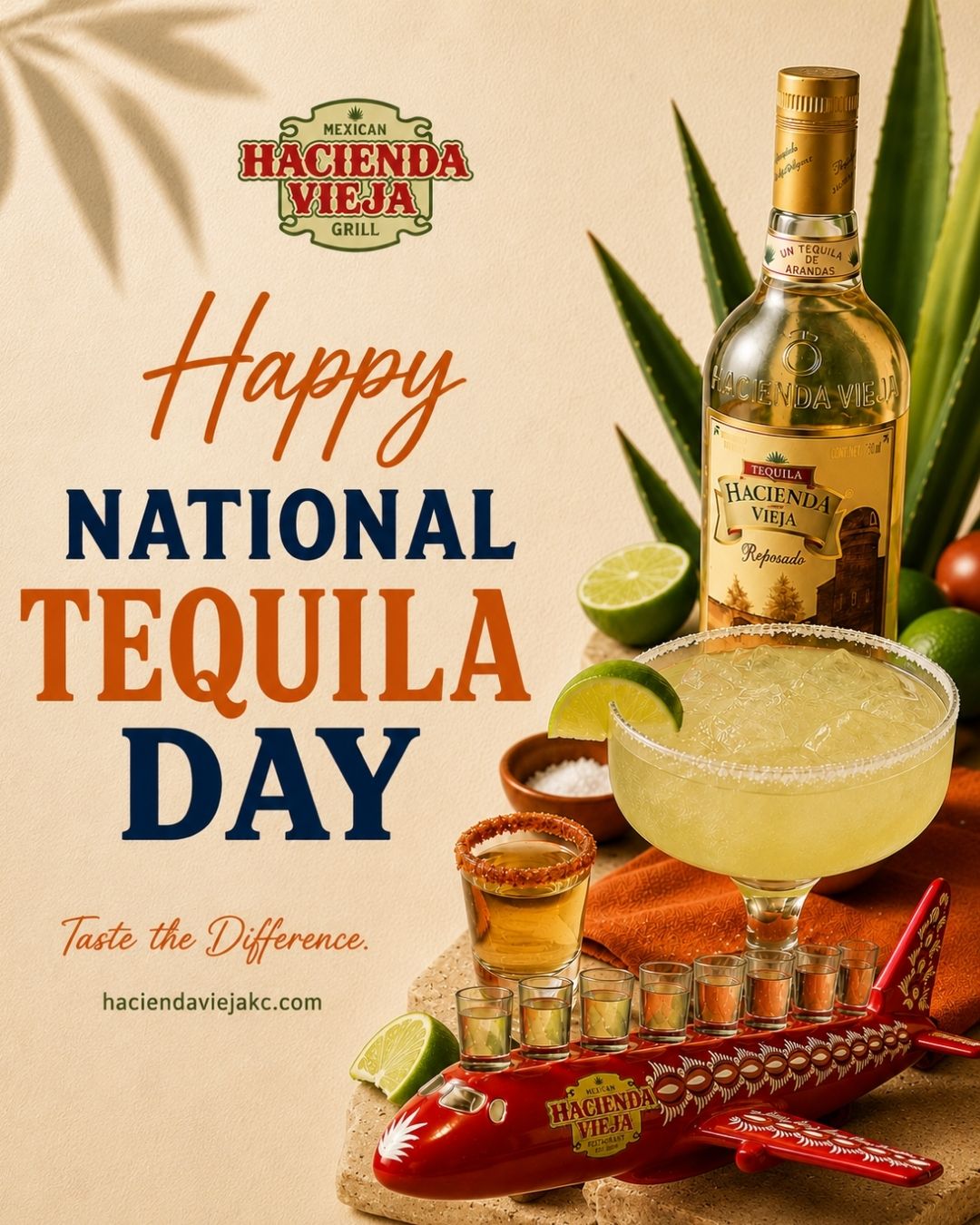 Today, tequila gets the celebration it deserves.
Raise a glass at Hacienda Vieja.
haciendaviejakc.com
#TasteTheDifference