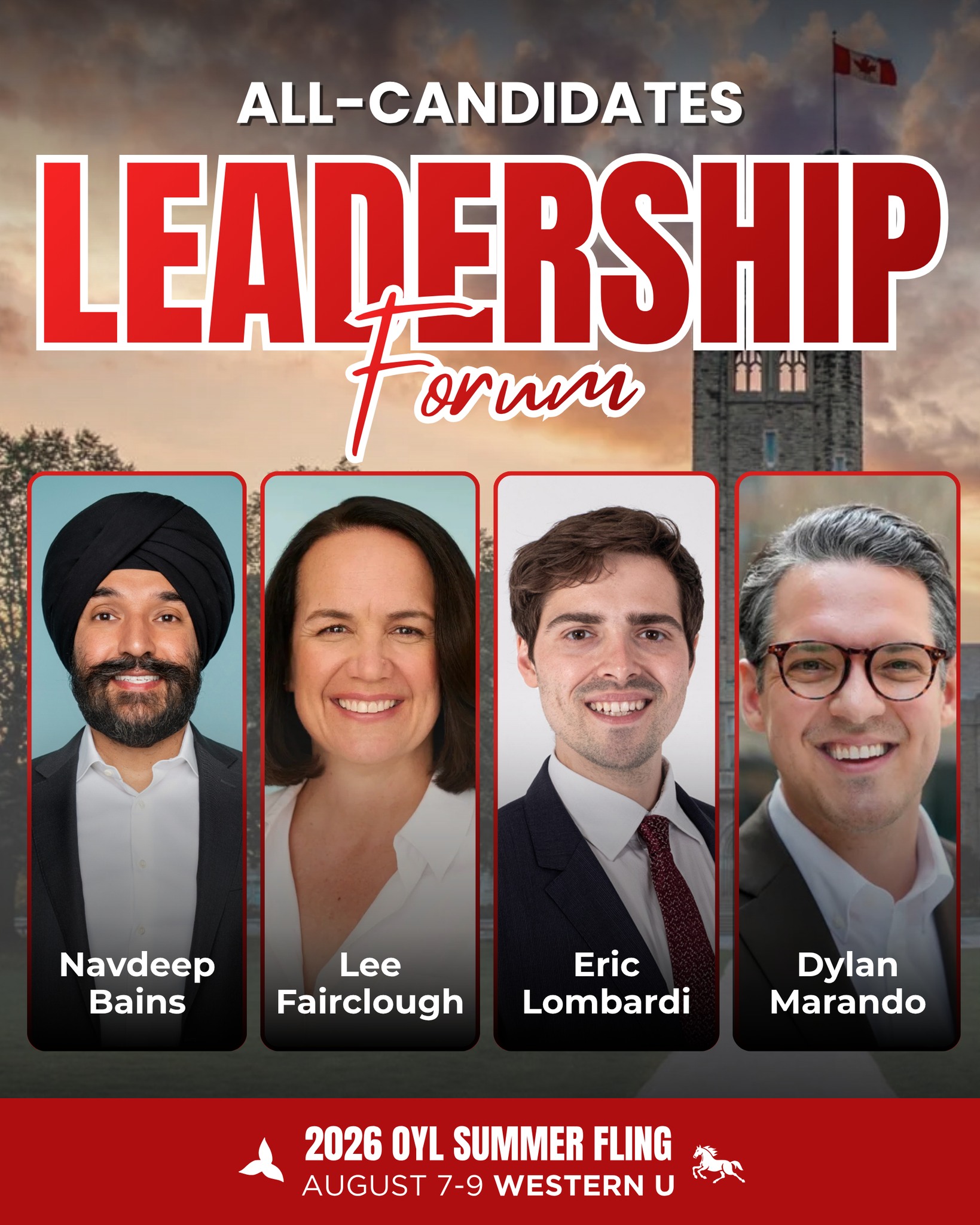 The future of our party starts with the conversations we have today.
Join us at #SummerFling2026 for our All-Candidates Leadership Forum and hear directly from those seeking to lead the Ontario Liberal Party into its next chapter.
Early bird registration ends July 25. Link in bio.
//
L’avenir de notre parti commence par les conversations que nous avons aujourd'hui.
Joignez-vous à nous au #SummerFling2026 pour notre forum des candidats à la direction et entendez leur vision pour le prochain chapitre du Parti libéral de l’Ontario.
La préinscription prend fin le 25 juillet. Lien dans la bio.