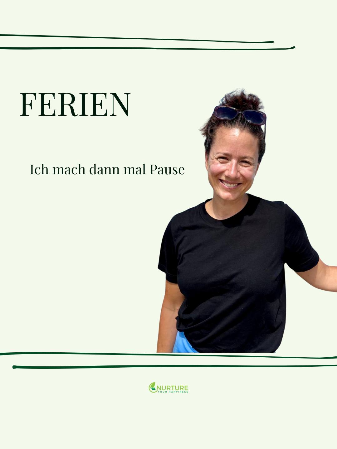 Ich mach jetzt mal Pause. ✨
Ab morgen bin ich in den Ferien – weg vom Bildschirm, weg vom Terminplan, einfach da für meine Familie und für mich selbst.
Passenderweise darf ich jetzt gleich selbst üben, was ich letzte Woche geschrieben habe: Warten. Nichts tun. Einfach sein.
Hier ist darum ein paar Wochen komplett Funkstille – kein Post, keine Antwort auf Nachrichten. Ich freu mich, wenn ich zurück bin, wieder von dir zu hören.
Bis dahin: geniess den Sommer. ☀️
#Ferienzeit #SommerPause #FrauSein #Selbstfürsorge #Auszeit