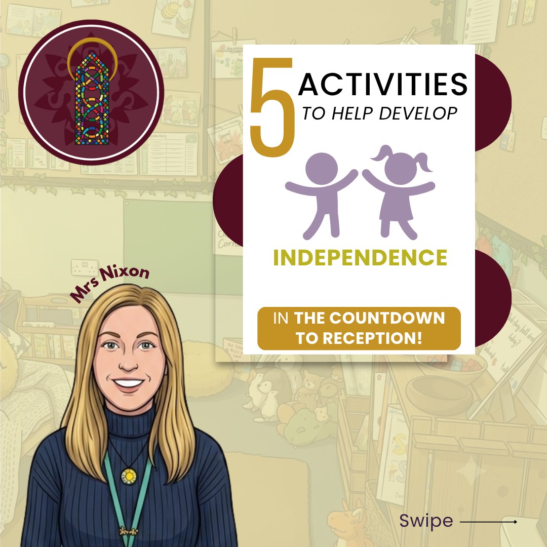 #countdowntoreception #TopTipsTuesday #DevelopingIndependence #fiveactivities #barnack
