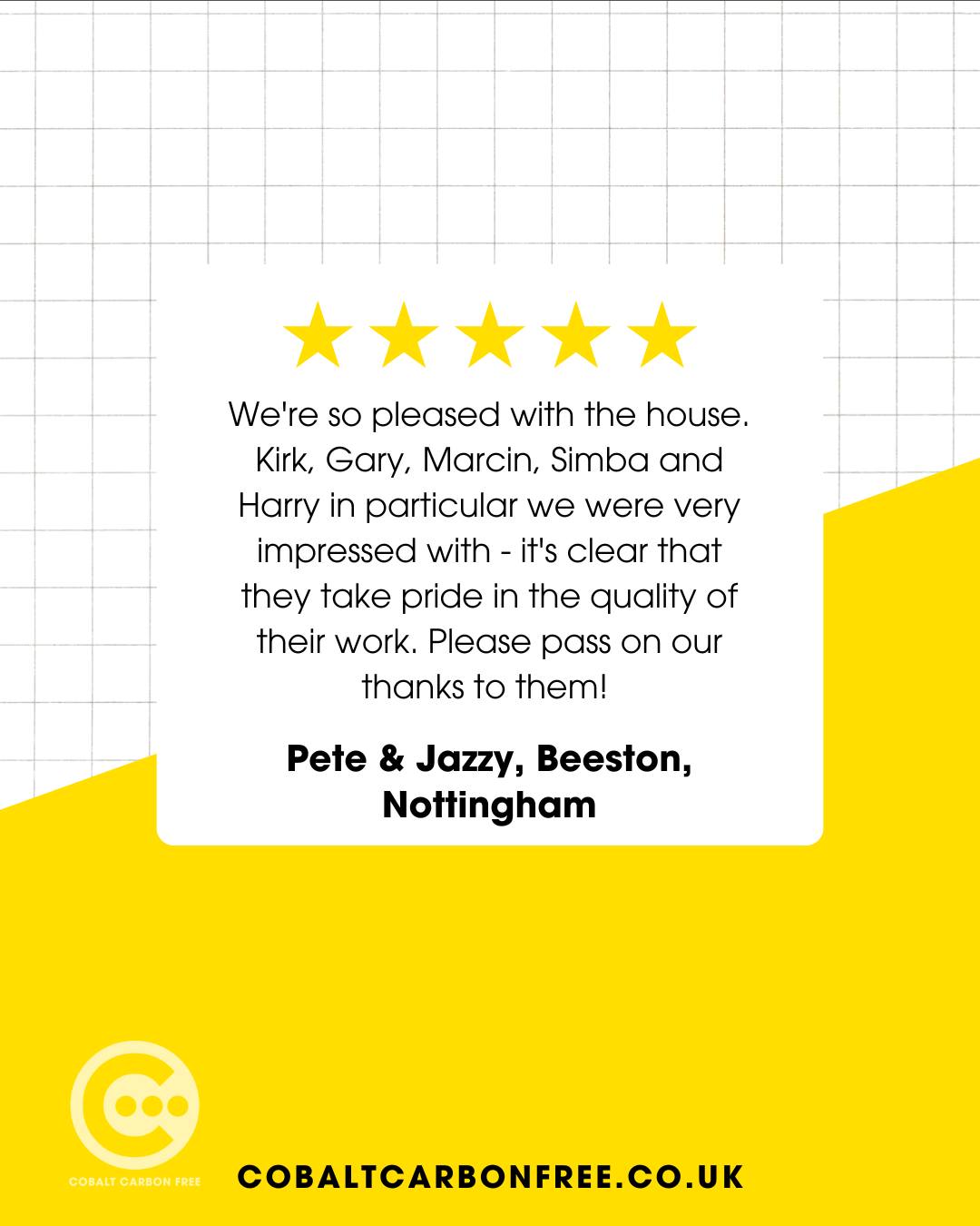 Every project is built on trust, and we're proud to earn it through the dedication and craftsmanship of our team.
Thank you for the top feedback β we'll be sure to pass it on π
#homeinnovation #homesfitforthefuture #homeretrofit #insulationexperts