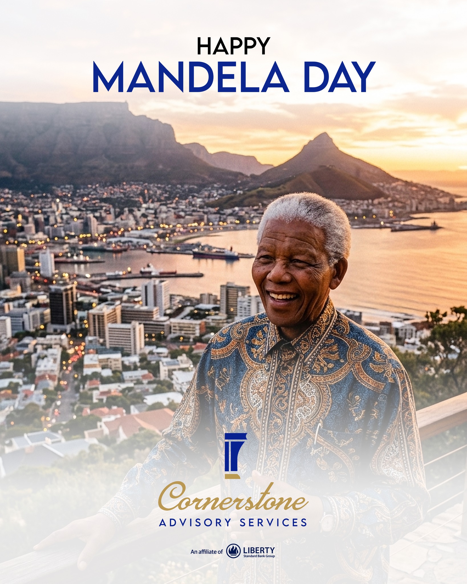 This Mandela Day, we reflect on the legacy of Nelson Mandela and his lifelong dedication to equality, justice, and human rights. Madiba reminded us that "it is in your hands to make our world a better place."
Today, let’s take those words to heart. Whether it’s dedicating 67 minutes to supporting our communities, lending a helping hand, or simply spreading kindness, every small action counts toward building a brighter future together.
#MandelaDay #67Minutes #BeTheChange #MadibaLegacy #Cornerstone
