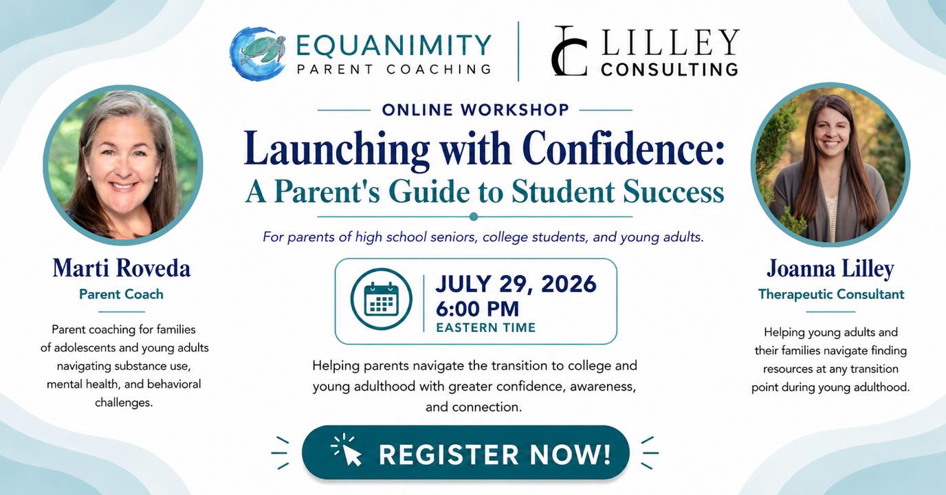 How much support is helpful when your teen or young adult is preparing for college or navigating young adulthood?
Join us for a FREE online workshop:
Launching with Confidence: A Parent’s Guide to Student Success
📅 July 29
⏰ 6:00 PM ET
💻 Online
Designed for parents of high school seniors, college students, and young adults. Professionals who support families are also welcome.
We are confirming attendance tomorrow, Friday, July 17. If you have been considering joining us, please register today.
Register through the link in bio.
Please share this with a parent or professional who may benefit.
#ParentingYoungAdults #CollegeTransition #ParentCoaching #StudentSuccess #ParentSupport
