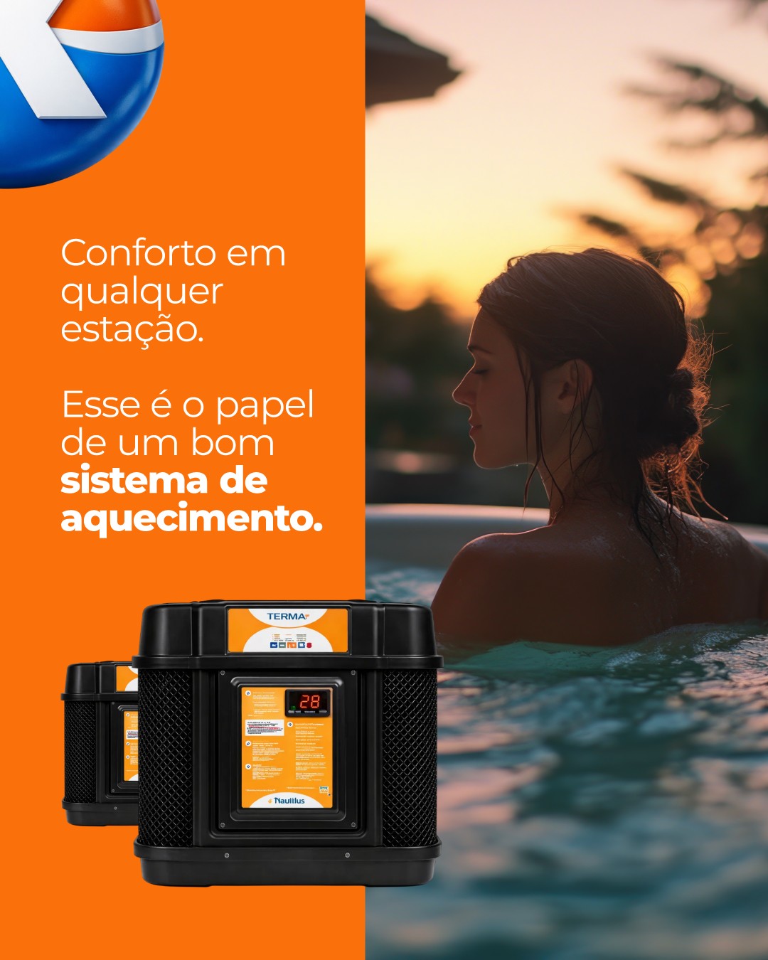 O frio não precisa limitar os momentos na sua piscina. ❄️💦
Com a bomba de calor, você mantém a água na temperatura ideal para aproveitar a área de lazer em qualquer estação, com mais conforto e eficiência.
A Bomba de Calor Nautilus oferece aquecimento eficiente, baixo consumo de energia e funcionamento silencioso, para que sua única preocupação seja aproveitar.
📲 Fale com a nossa equipe e descubra a melhor solução de aquecimento para a sua piscina.
#KPiscinas #bombadecalor #piscinaaquecida #nautilus