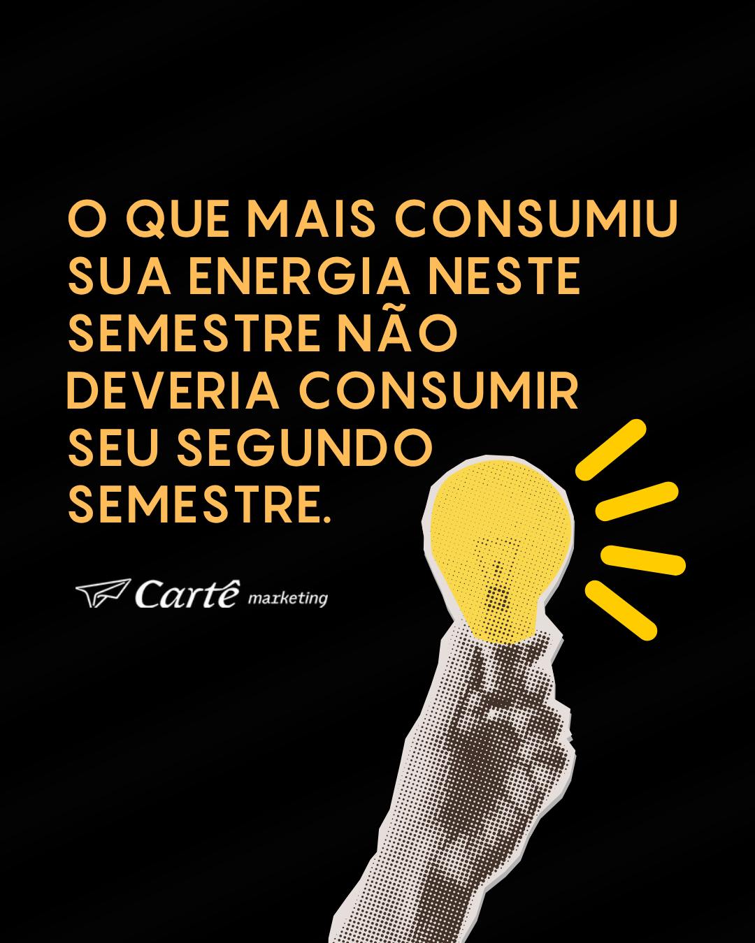 Se você passou seis meses apagando incêndios...
não aceite isso como normal.
Empresas maduras aprendem.
Elas ajustam processos, mudam prioridades, recalculam rotas.
O segundo semestre pode começar diferente mas alguém precisa desenhar esse caminho.
Conte com a Cartê!
