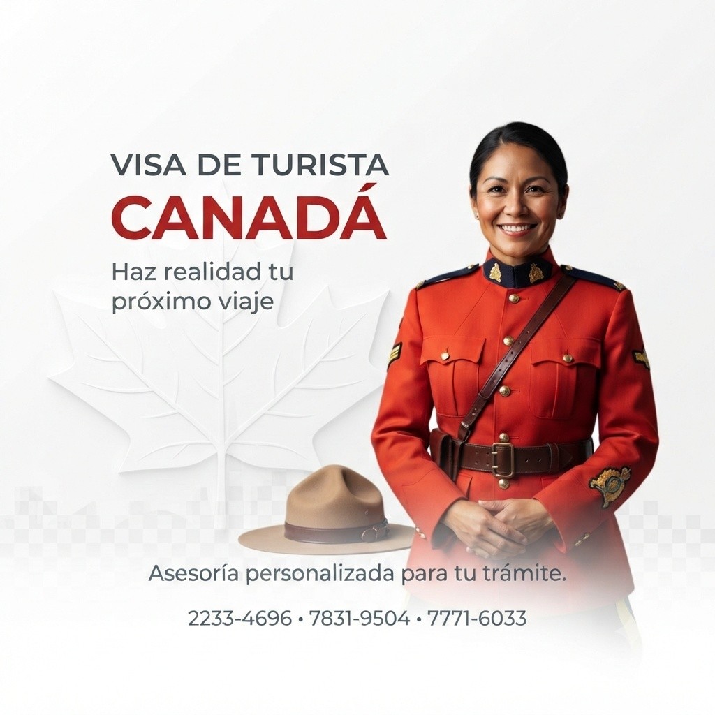 🇨🇦 ¿Querés viajar a Canadá? 🌍
¡Nosotros te ayudamos a hacerlo realidad! ✈️
En Legal Visa Asesoría Migratoria te acompañamos en todo el proceso para obtener tu visa de turista canadiense sin estrés ni errores.
Con nuestra asesoría profesional, viajar por placer, visitar a tu familia o conocer Canadá está más cerca de lo que pensás. 🍁
📋 Llenado correcto de formularios
📑 Revisión completa de documentos
🧭 Guía paso a paso hasta el envío de tu solicitud
💬 Escribinos hoy y comenzá tu trámite con confianza.
⚠️ Recordá: la embajada decide, pero una buena preparación puede marcar la diferencia.
📲2233-4696
📲 WhatsApp: 7831-9504 / 7771-6033
📍 Legal Visa Asesoría Migratoria
🔐 Profesionalismo que te abre las puertas a Canadá 🇨🇦