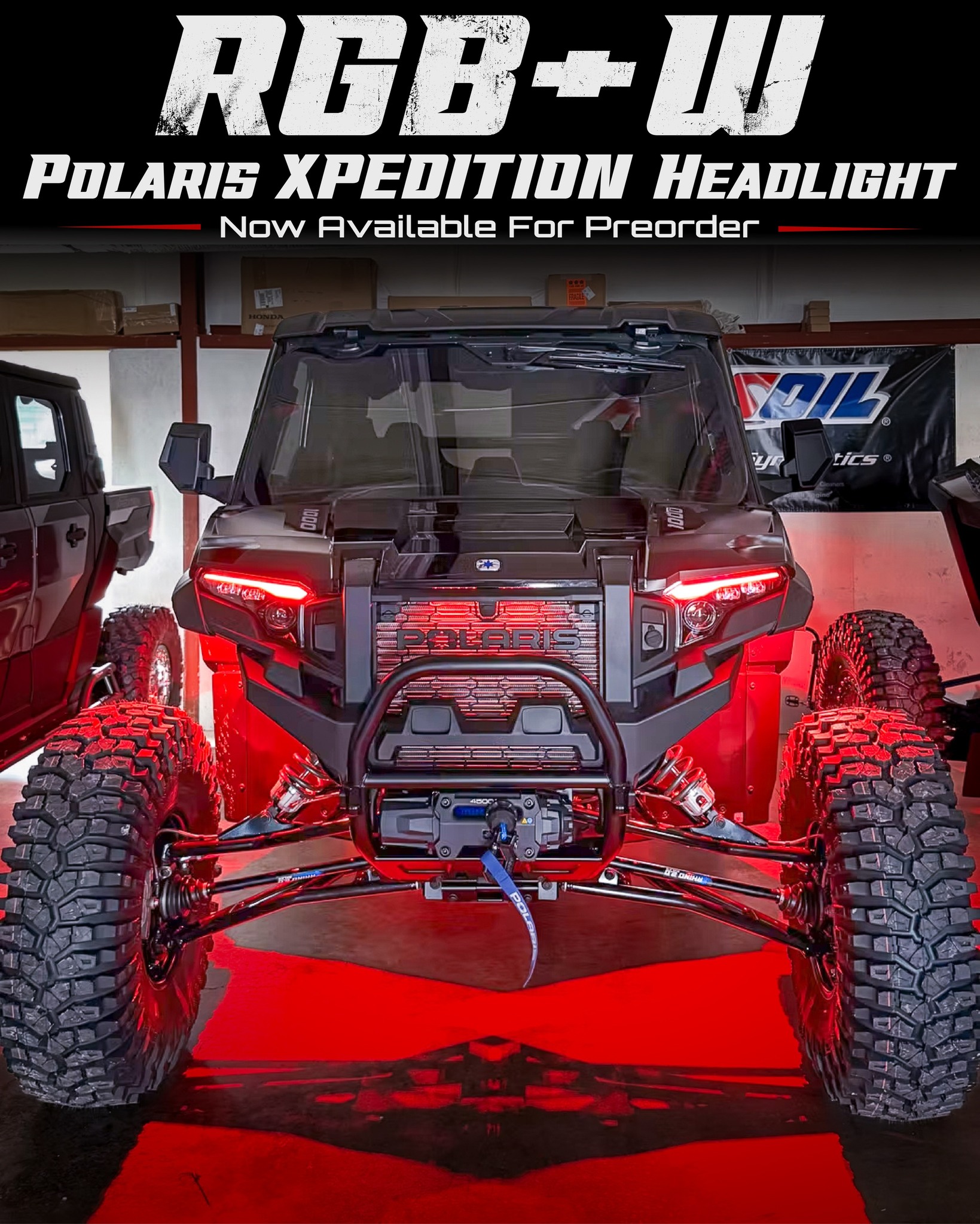 Xpedition Headlights Are In Stock, Ready To Ship & Discounted $80 Off Through End Of July! https://www.infiniteoffroad.com/product-page/rgb-w-xpedition-headlight-polaris
Introducing our new factory replacement LED Polaris headlights with RGB+W halo. Ideal for customers who don't want the low-quality, stick on halos that inevitably fade and detach. Our full replacement headlight incorporates the halo and seamlessly connects with our RGB+W rock light system, or choose the dedicated controller in the drop down to run independently.