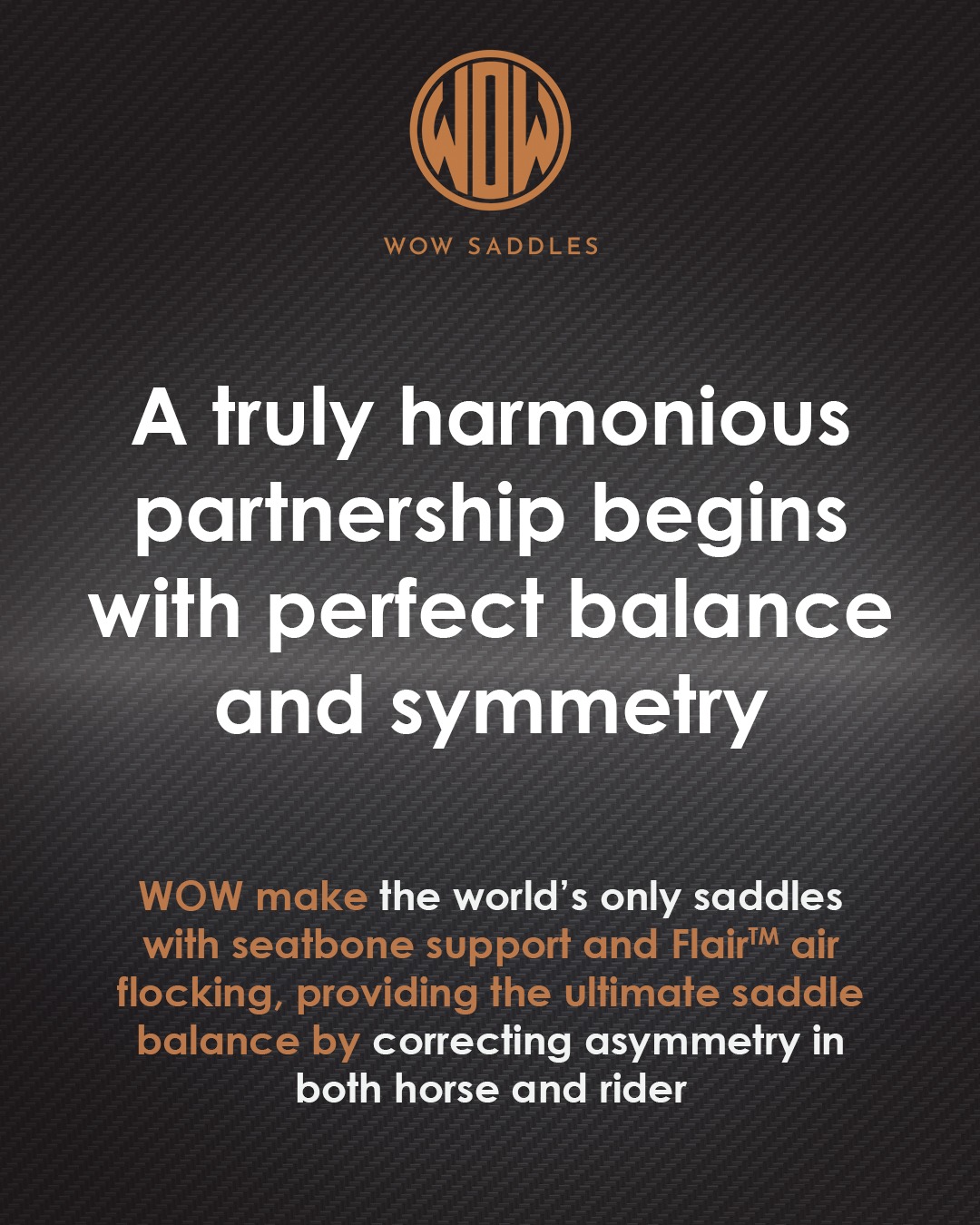 ✅ Over 25 years of proven results
✅ Scientifically engineered adjustability
✅ Instantly see the difference it makes!
Find you fitter at wowssaddles.com/fitters and see what makes our saddles so special.