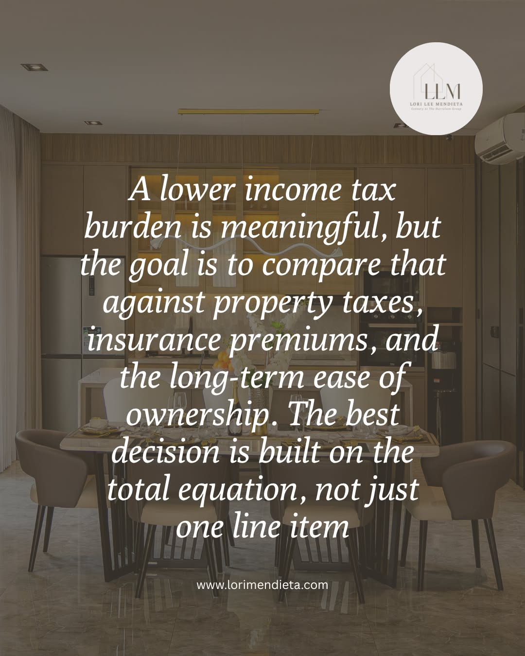 When comparing Florida and South Carolina, it is easy to focus on one specific tax rate. But for thoughtful buyers, the most useful comparison is the predictability of the overall cost structure.
Florida’s lack of state income tax can be a significant factor. It is simply one piece of the puzzle. To see the full picture, you have to look at how different states and local municipalities structure their revenue:
Property tax assessments for primary residences vs. rentals.
The impact of local sales taxes on your daily cost of living.
Insurance premiums and the long-term stability of those costs.
State-specific benefits, like the South Carolina Homestead Exemption for eligible buyers age 65 and up.
Where buyers are most often surprised is when they assume one saving in one area will offset a higher cost in another without doing the math first.
Let me explain this simply: move beyond the headline rates. Look for the ownership structure that offers you the most clarity and the least amount of surprise over the next five to ten years.
If you are weighing these two coastal options, I am happy to help you find the local insight you need to make the process feel clearer.
This post is for general educational purposes only and is not tax, legal, or insurance advice. Tax rules, insurance premiums, exemptions, and local costs can change and vary by property and individual circumstances. Please consult qualified tax, insurance, and legal professionals before making a decision.
Lori Lee Mendieta, REALTOR®
Century 21 The Harrelson Group
Main Office: 843-903-3550 | Direct Office: 843-975-2335
Mobile: 843-429-1578 | lmendieta@c21harrelson.com
#MyrtleBeachRealEstate #GrandStrandRealEstate #SouthCarolinaRelocation #FloridaToSouthCarolina #BuyerConfidence #CoastalLiving #RealEstateInsights #LoriLeeMendieta
