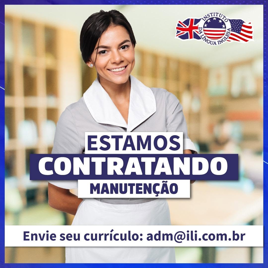 Envie seu currículo: adm@ili.com.br