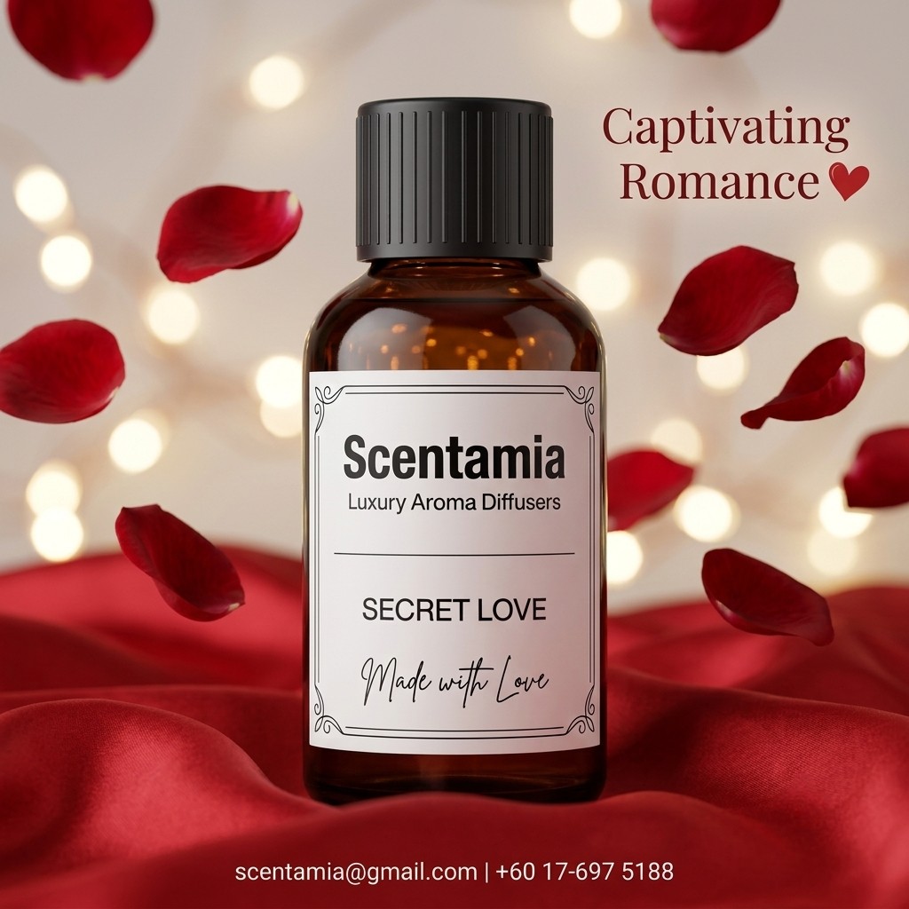 Create an instantly charming, romantic, and unforgettable atmosphere.
Whether you’re planning a cozy date night at home or running a luxury bridal boutique, SECRET LOVE sets the ultimate mood. It’s a beautifully curated blend of sweet red fruits and soft velvet vanilla undertones that makes anyone fall deeply in love with your space.
Fall in love with your atmosphere. Order your bottle today at scentamia.com or email us at scentamia@gmail.com.
#SecretLove #RomanticVibes #VanillaNotes #DateNightHome #ScentamiaRomance