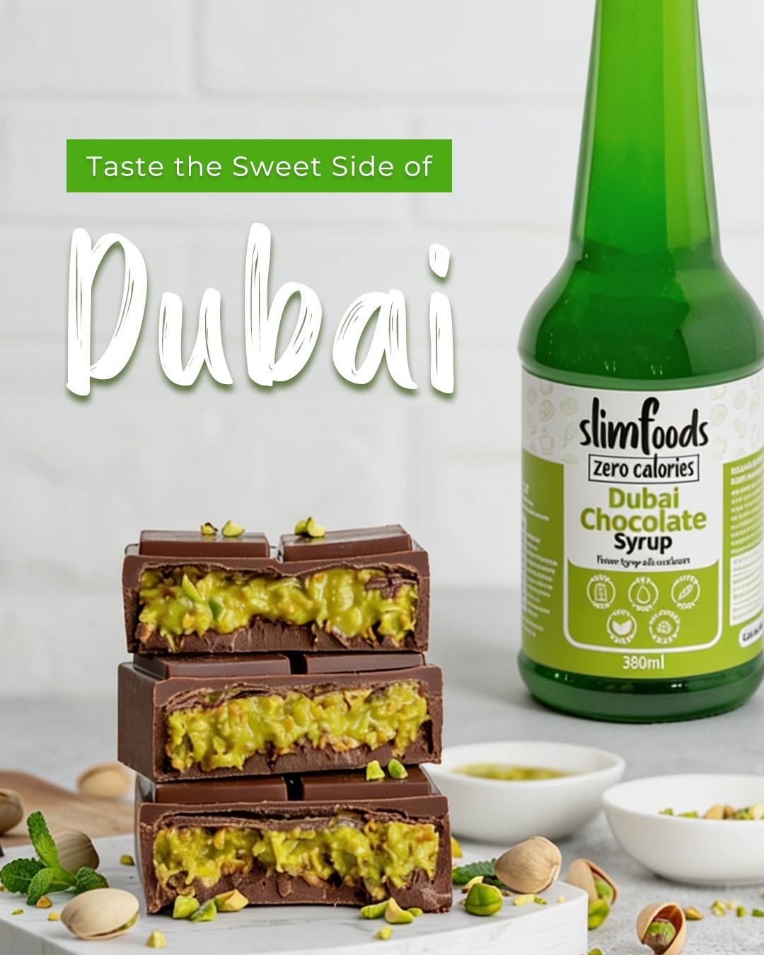 🍫🤎 Meet your new obsession: Slim Sauce Dubai Chocolate flavor! Rich, smooth, and perfect for satisfying your sweet cravings. ✨😍
#slimfoodsonline #syrups #sauces